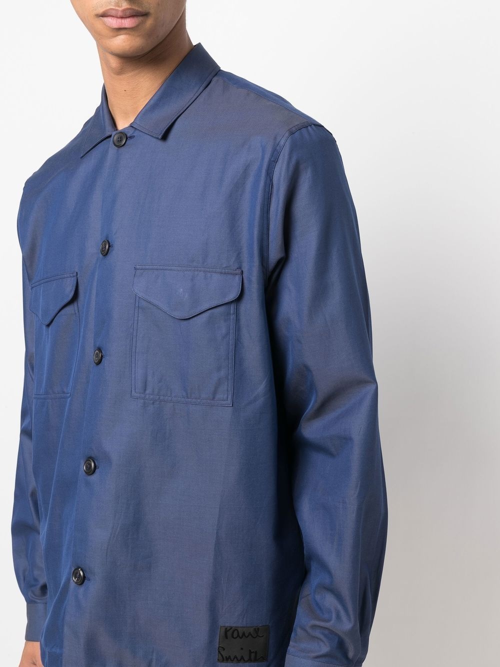 chest flap pocket shirt - 5