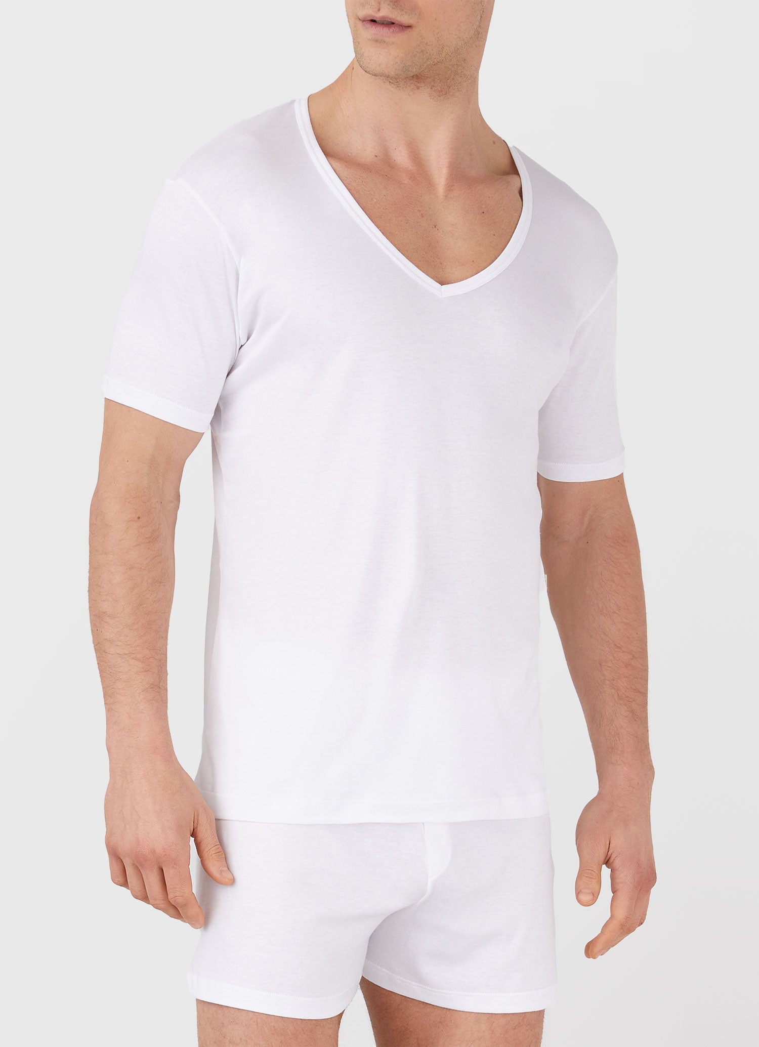 Sea Isalnd Cotton V‑Neck Underwear T‑shirt - 2