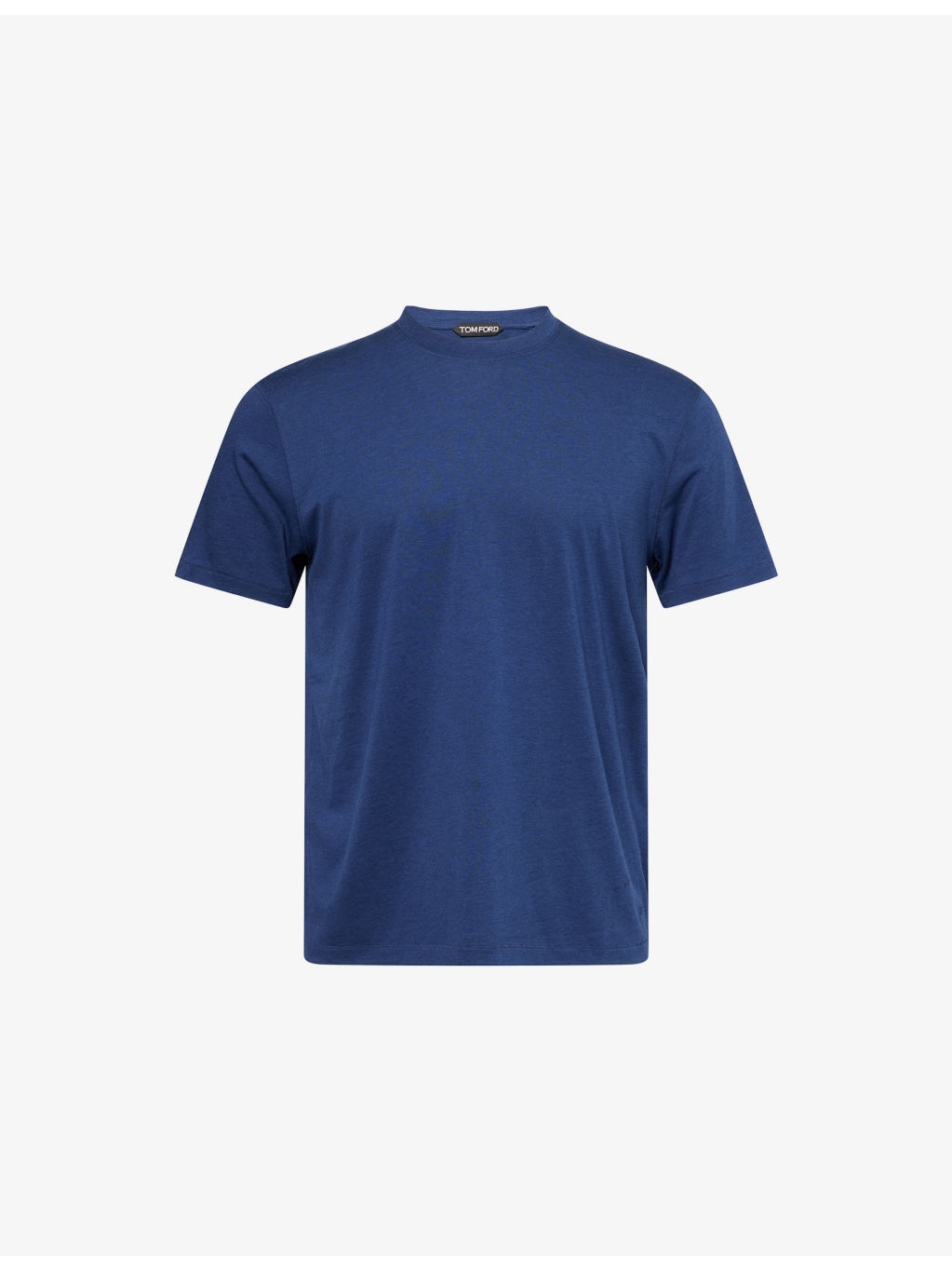 Crewneck Regular-Fit Cotton-Blend T-Shirt - 1