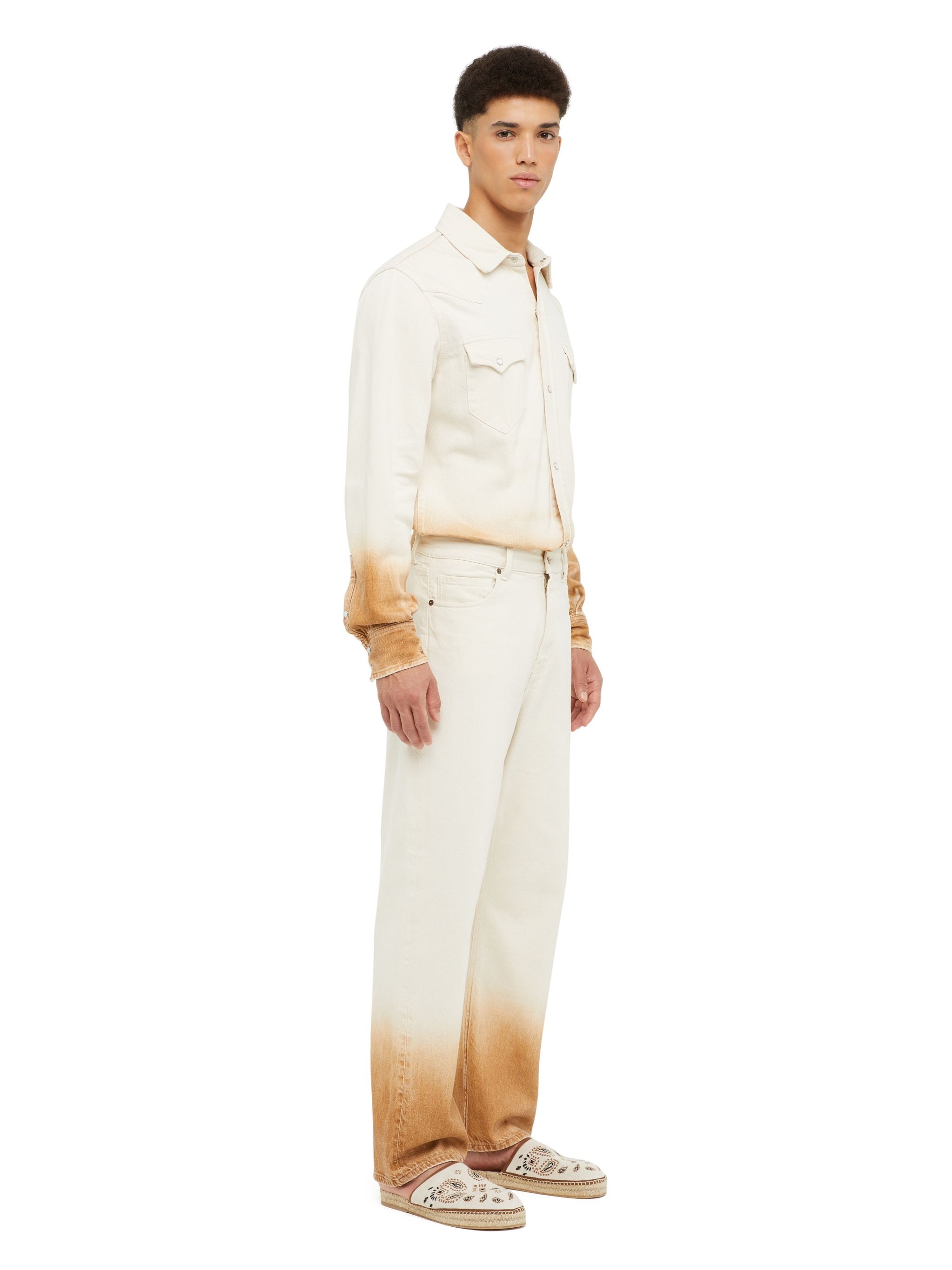 Bright Hues Straight Denim Pants - 5