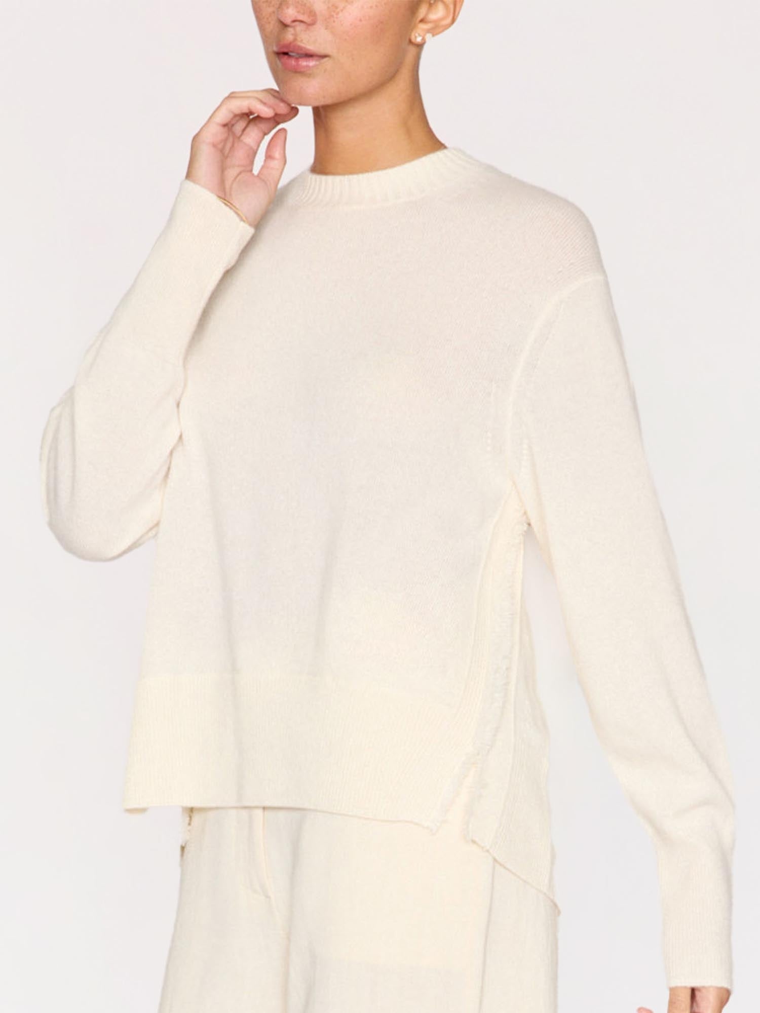 The Fenton Crewneck Fringe Sweater - 2