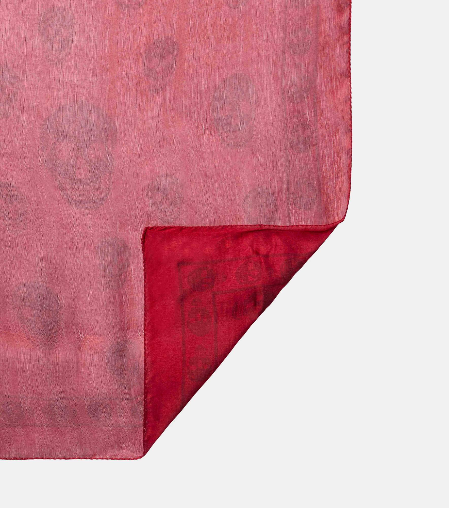 Printed silk scarf - 5