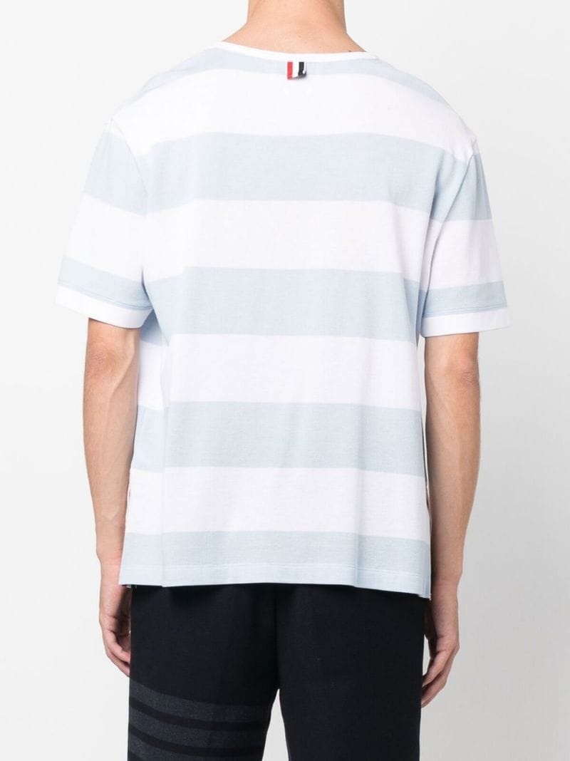 RWB pocket striped T-shirt - 4