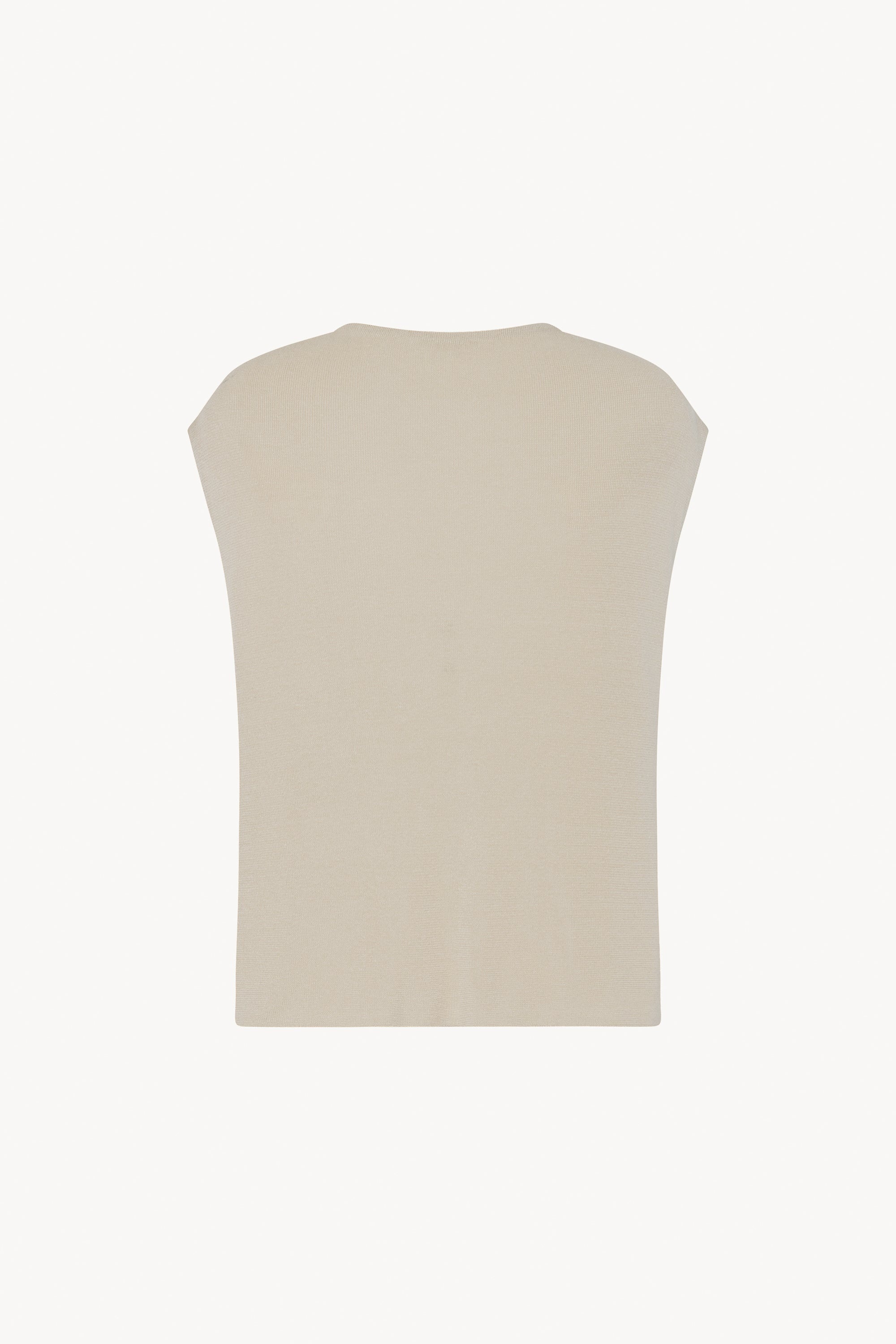Tarik Vest in Linen and Silk - 2