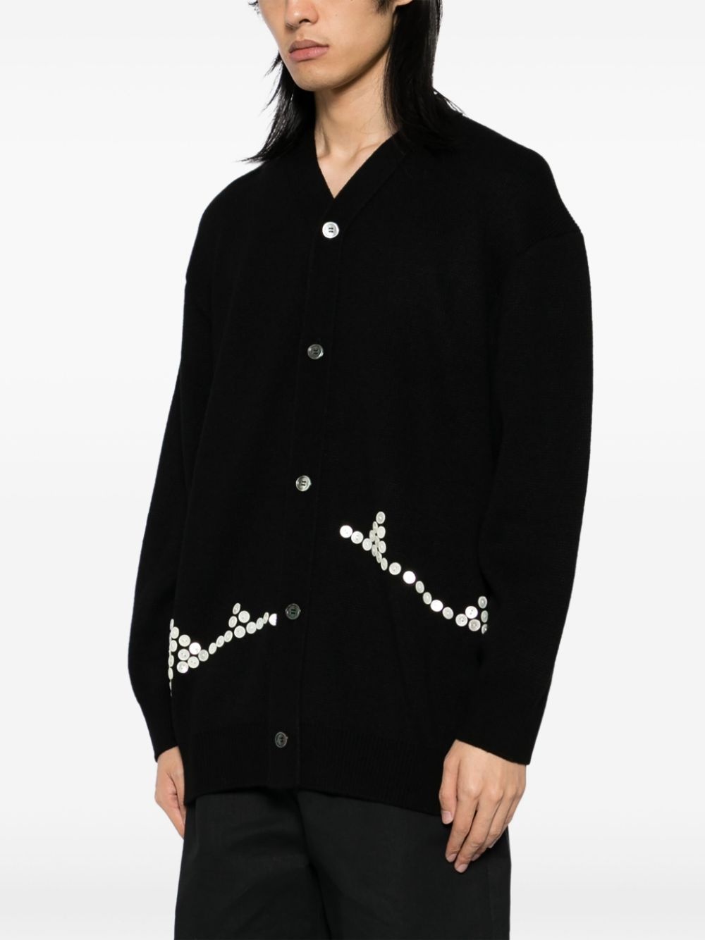 buttons cardigan - 3