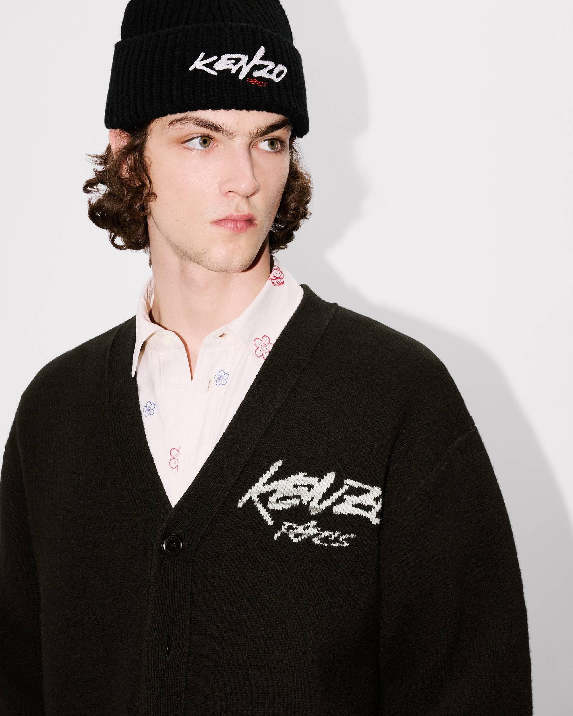 'Kenzo x Futura 2000' genderless cardigan in wool - 12