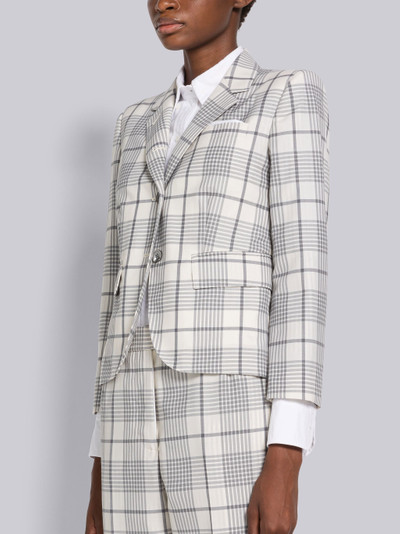 Thom Browne Hairline Check High Armhole Sport Coat outlook