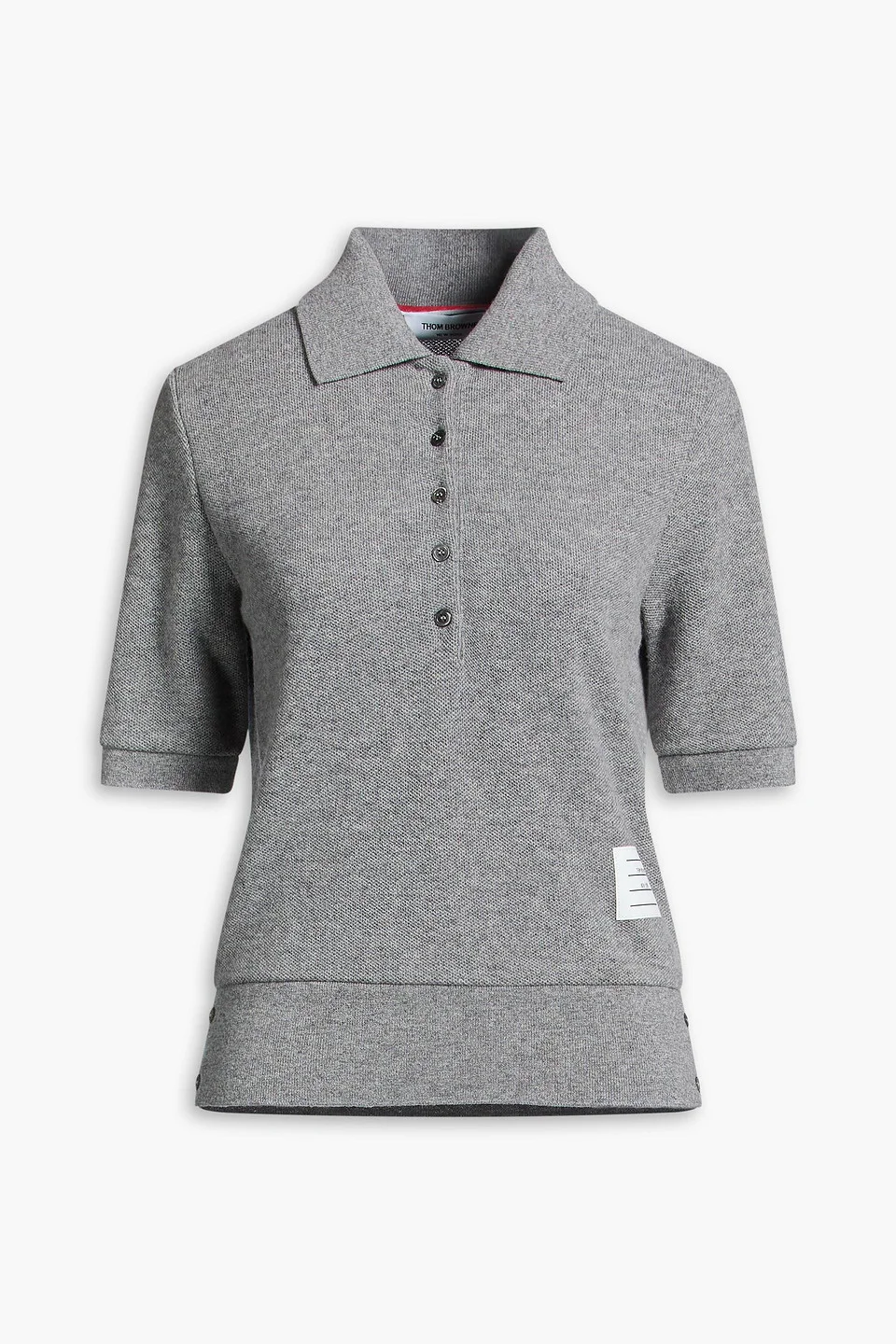 Cashmere polo shirt - 1