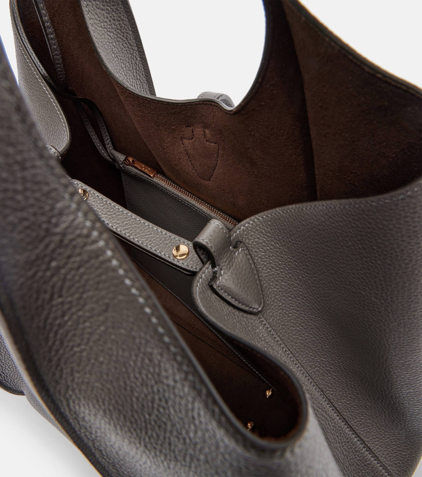 T Timeless Medium leather tote bag - 3