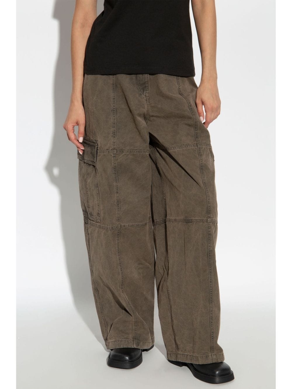 cotton cargo pants - 3