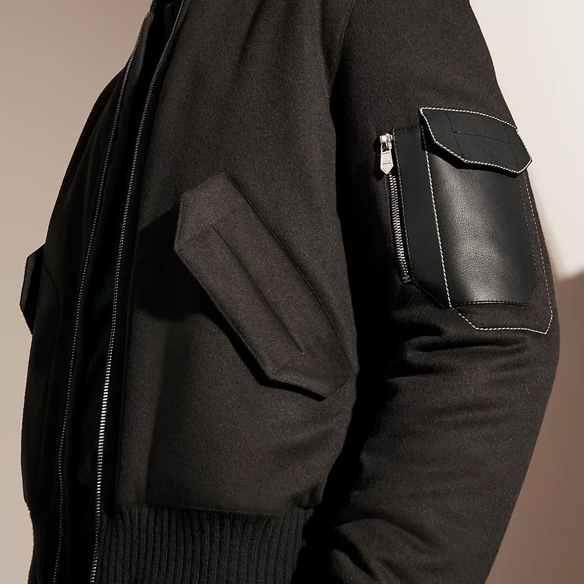 Rib trim jacket - 3