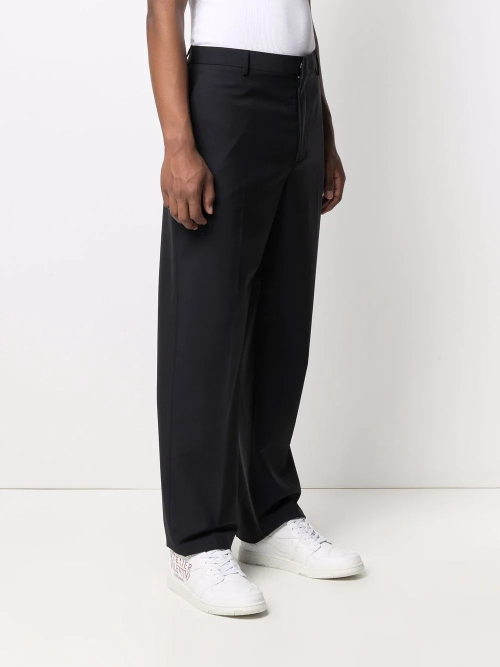 straight-leg tailored trousers - 3