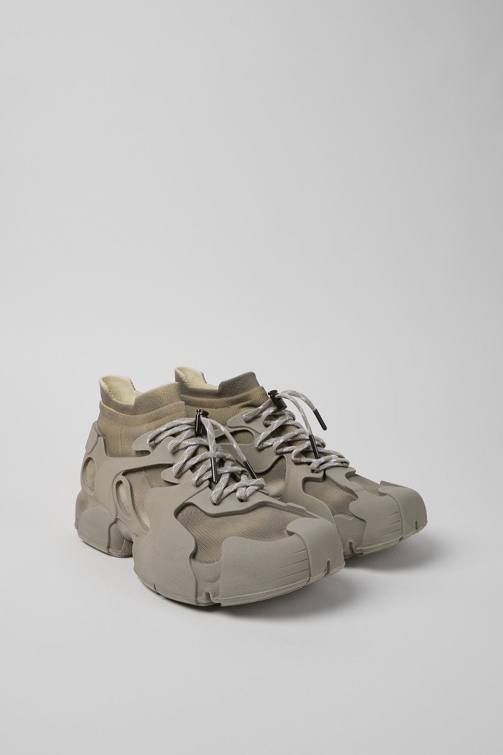 Stone Gray Sneakers - 2