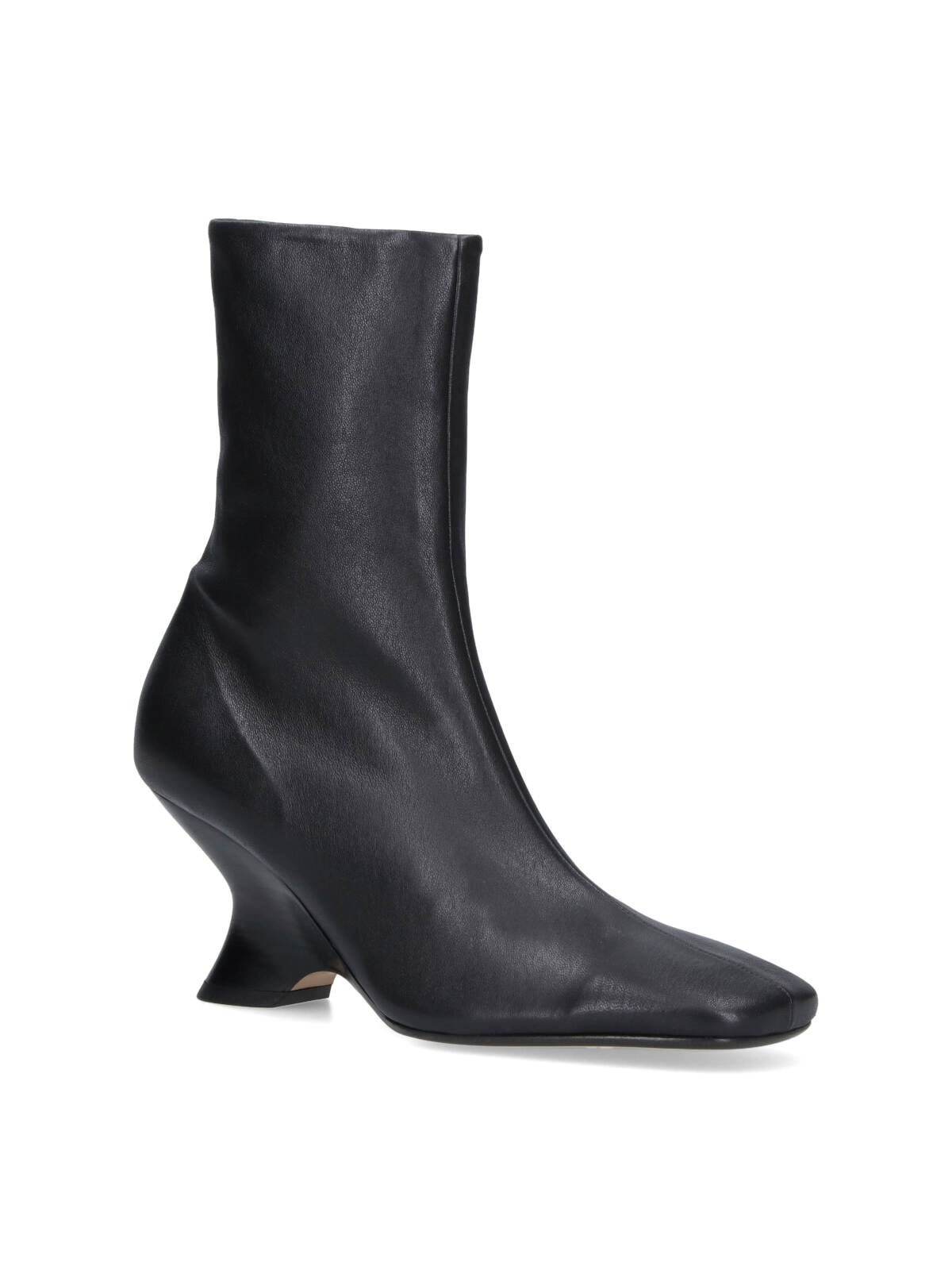 LEATHER ANKLE BOOTS - 2