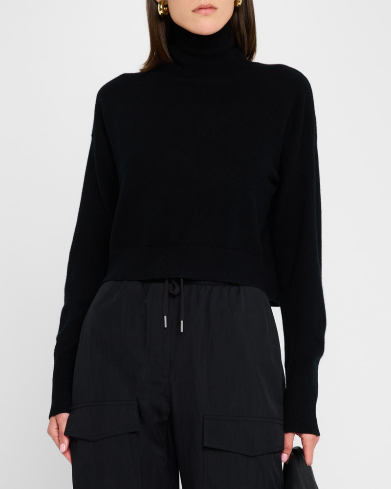 Sable Cashmere Turtleneck Sweater 4