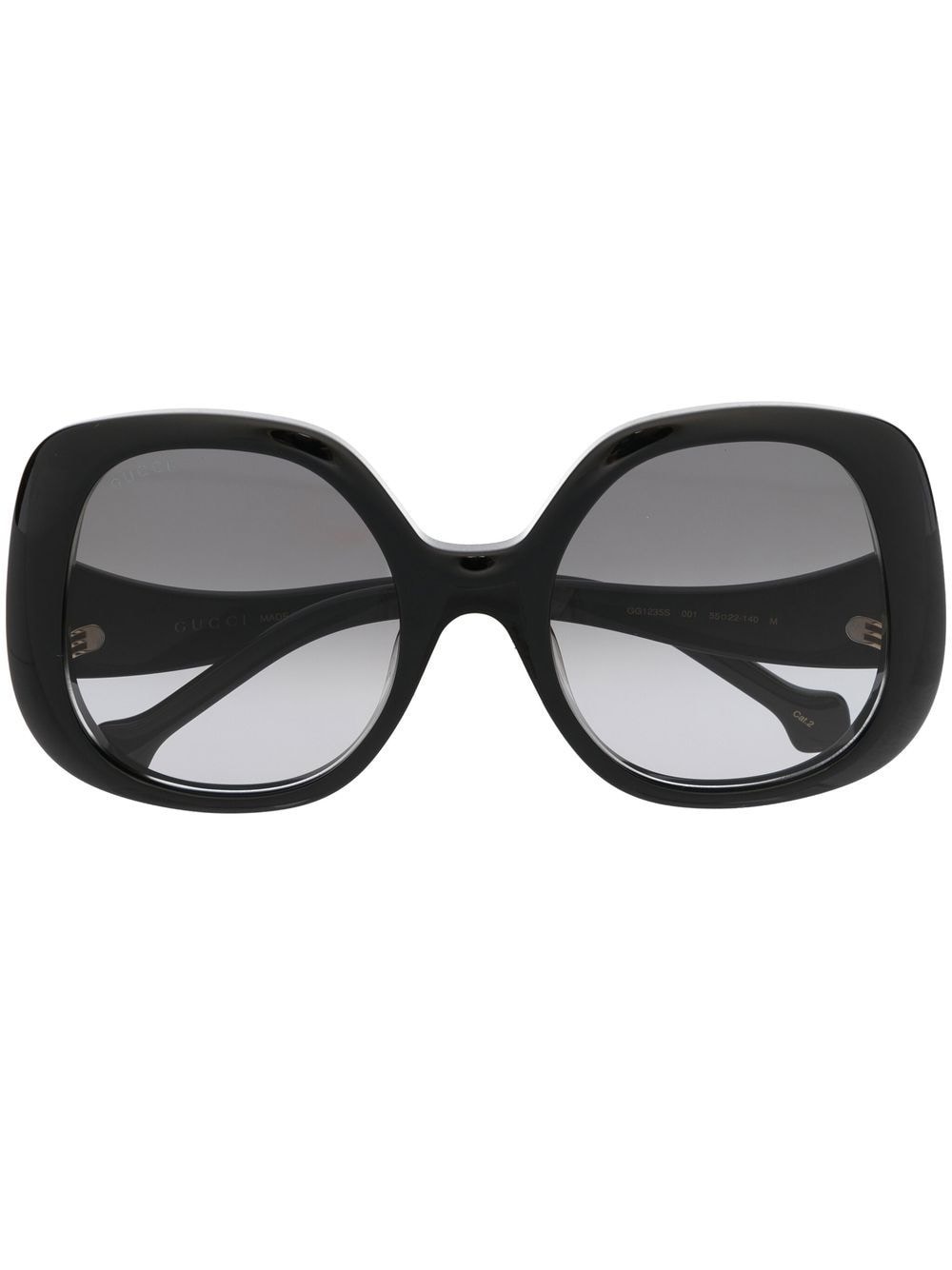 square-frame sunglasses - 1