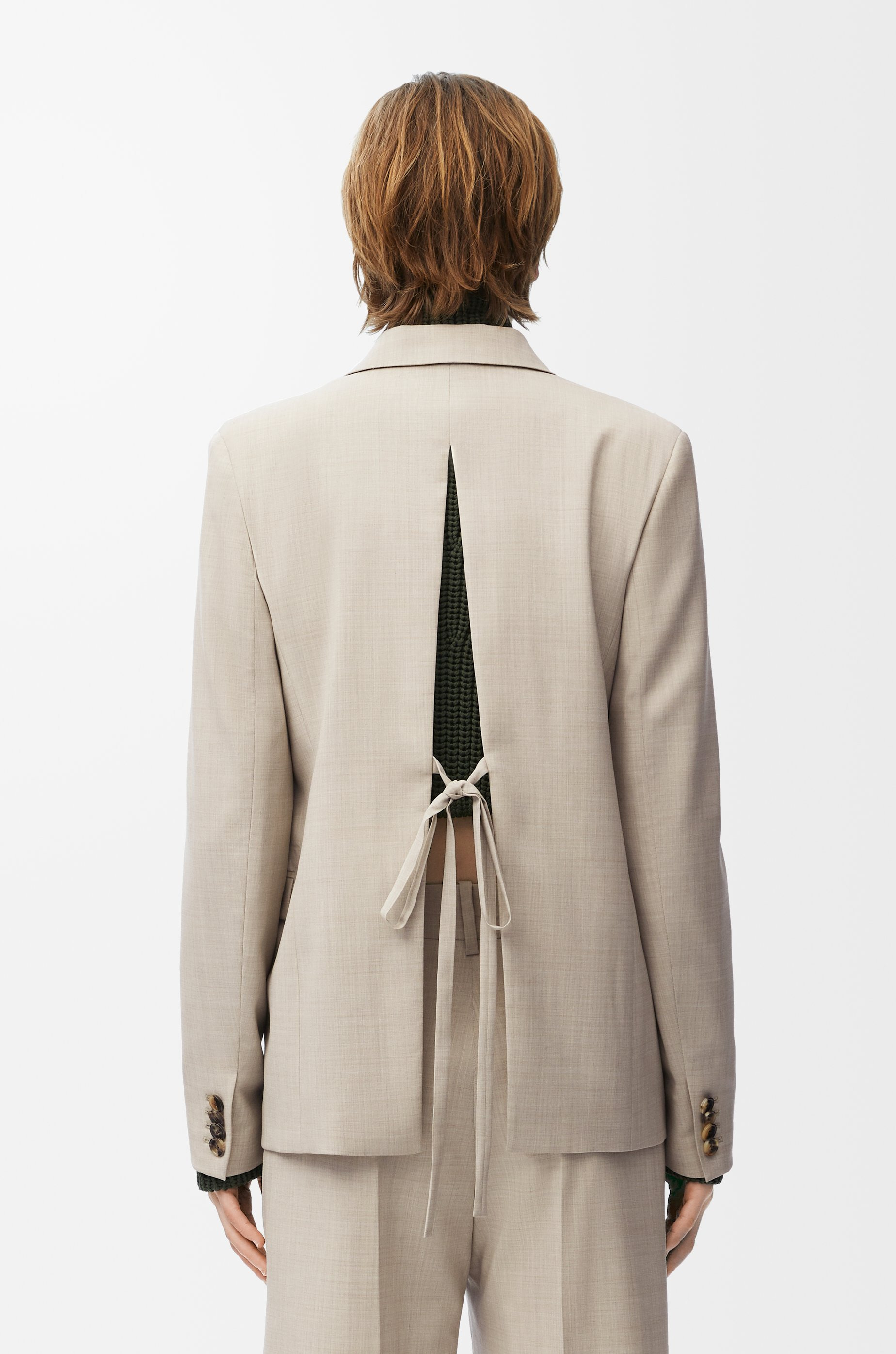 Tailored jacket in wool - 5