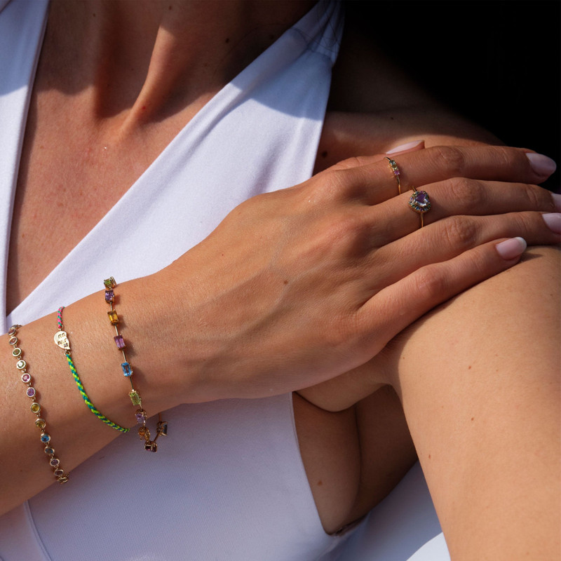 Unicorn Bubble Tennis Bracelet 5