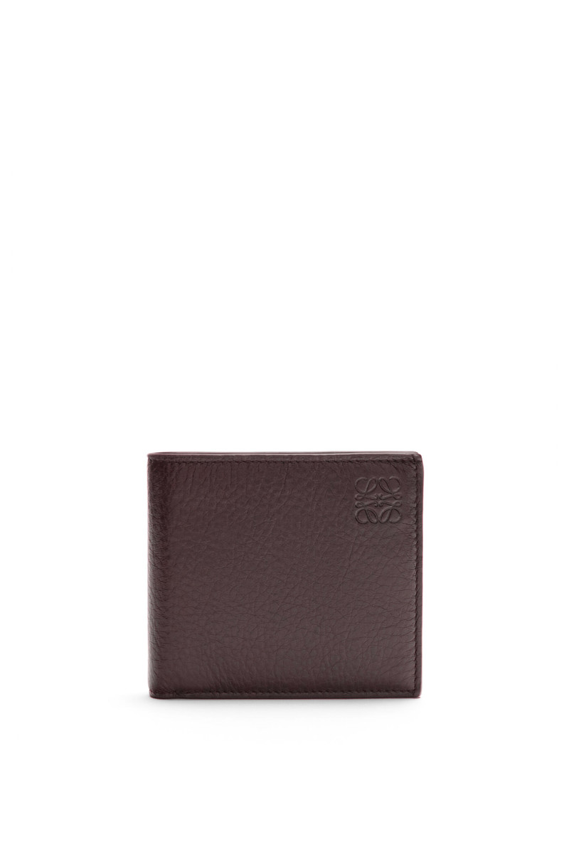Bifold coin wallet in deerskin 1