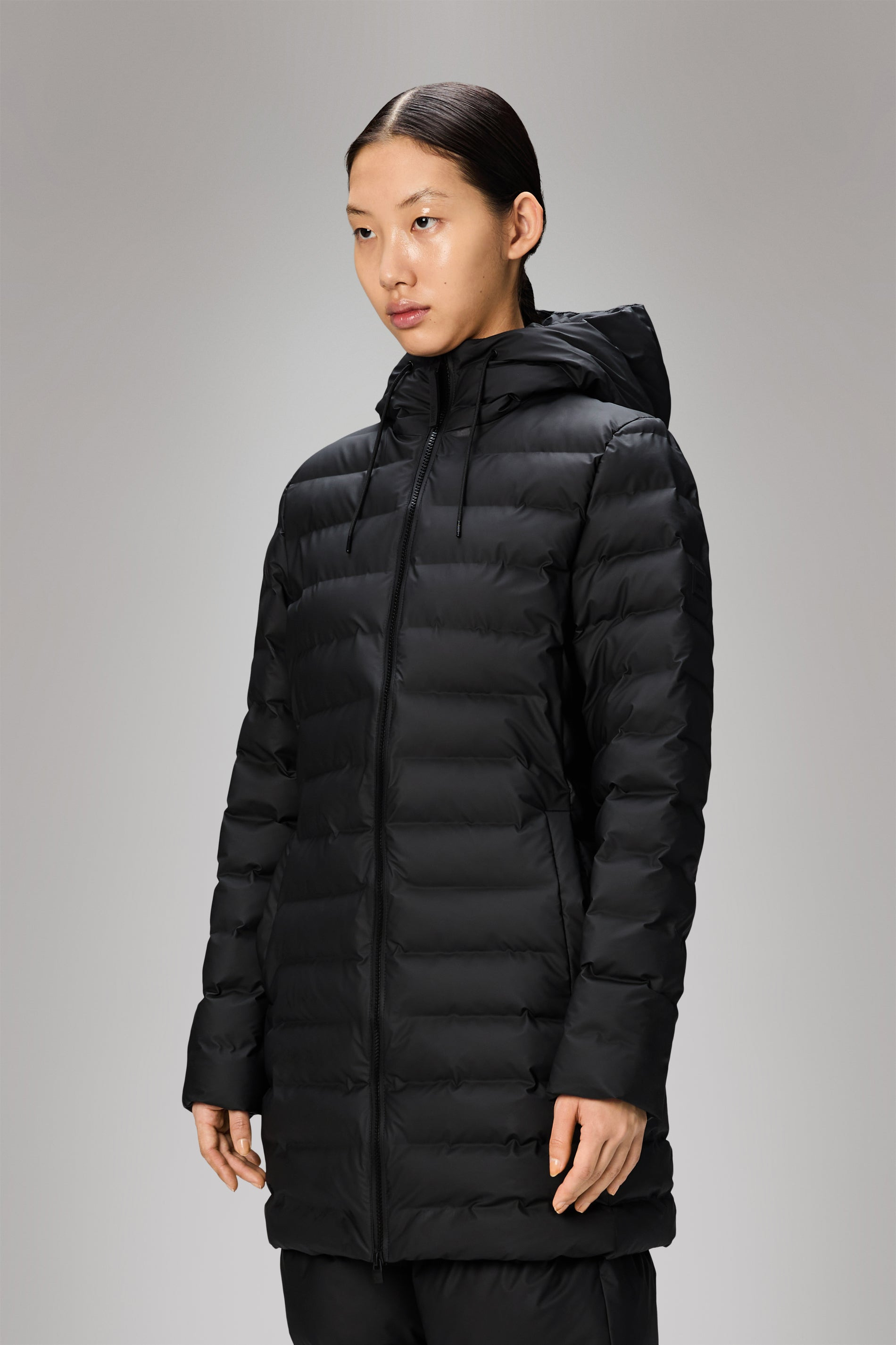 Lohja Long Puffer Curve Jacket - 5