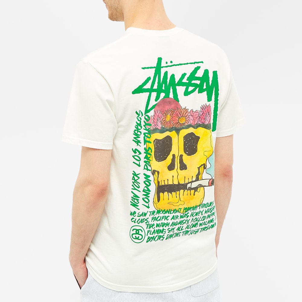 Stussy Smokin' Skull Pigment Dyed Tee - 5