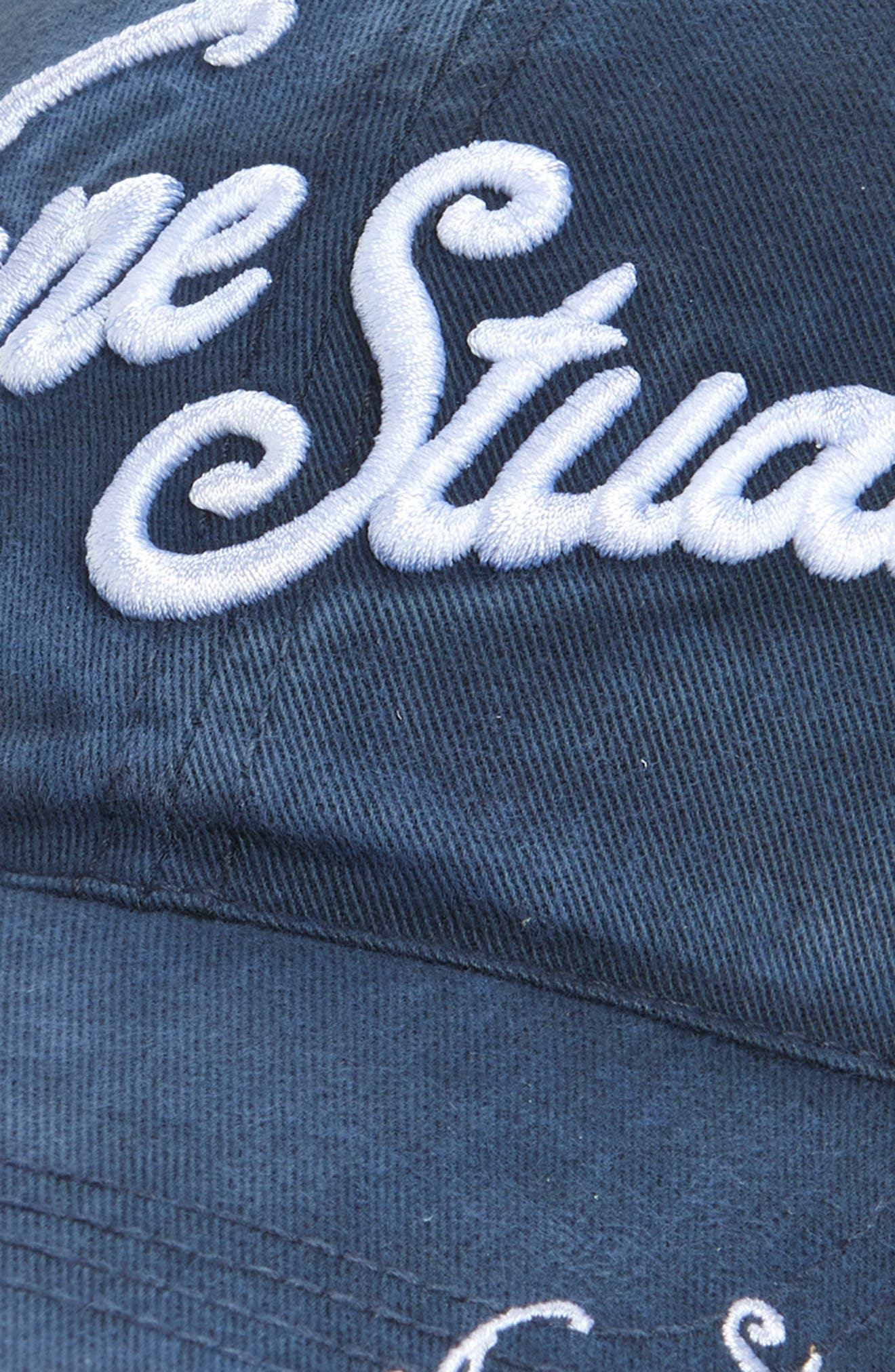 Acne Studios Carliy Venice Embroidered Logo Baseball Cap in Deep Blue at Nordstrom - 3