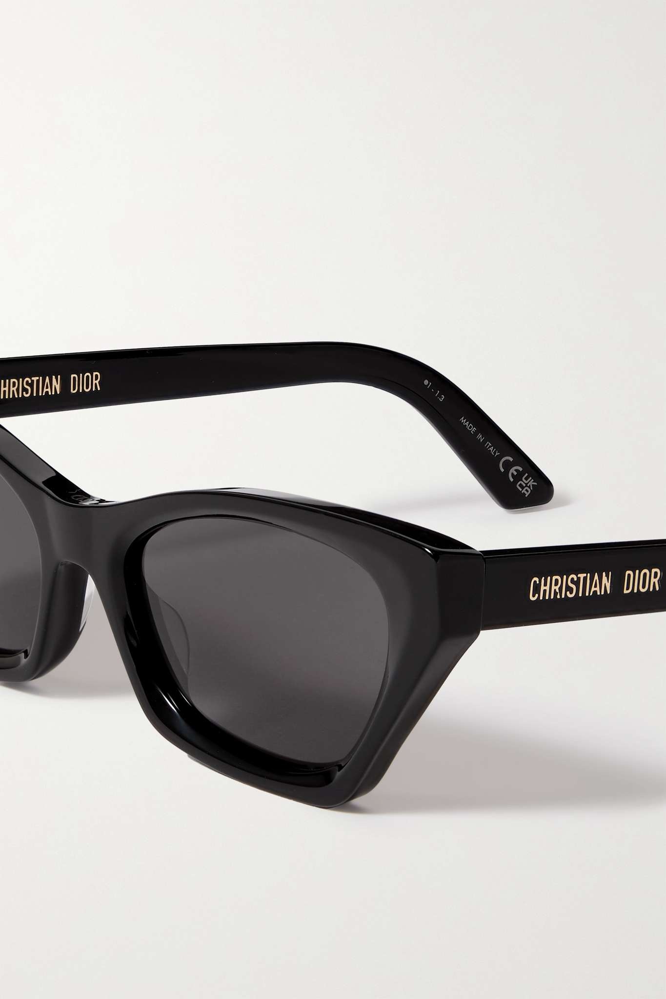 DiorMidnight B1I cat-eye tortoiseshell acetate optical glasses - 3