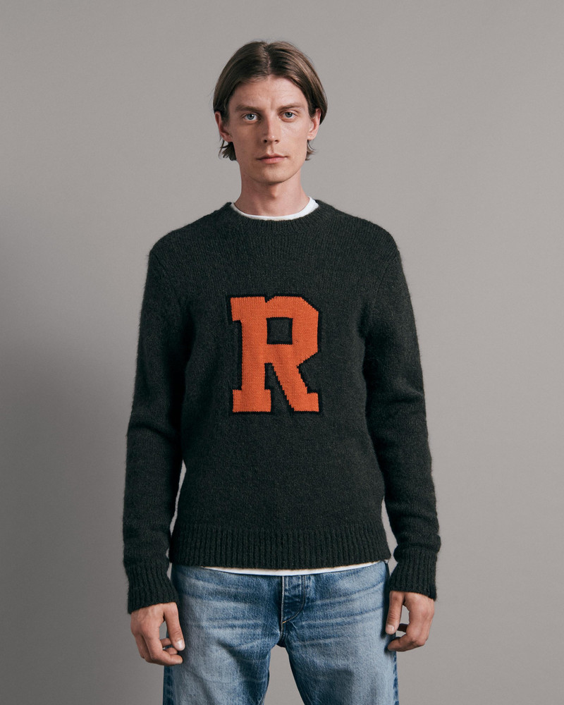 Varsity Intarsia Crew
Classic Fit Sweater 2