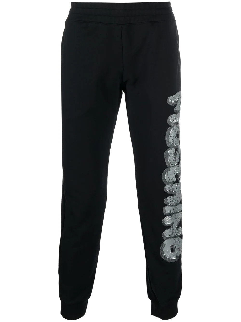 logo-print detail track pants - 1