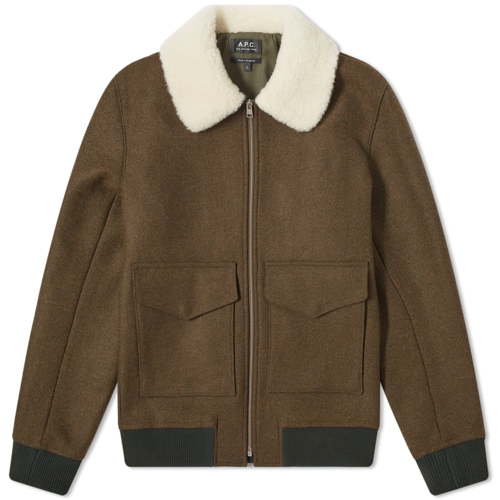 A.P.C. Ben Wool Jacket - 1