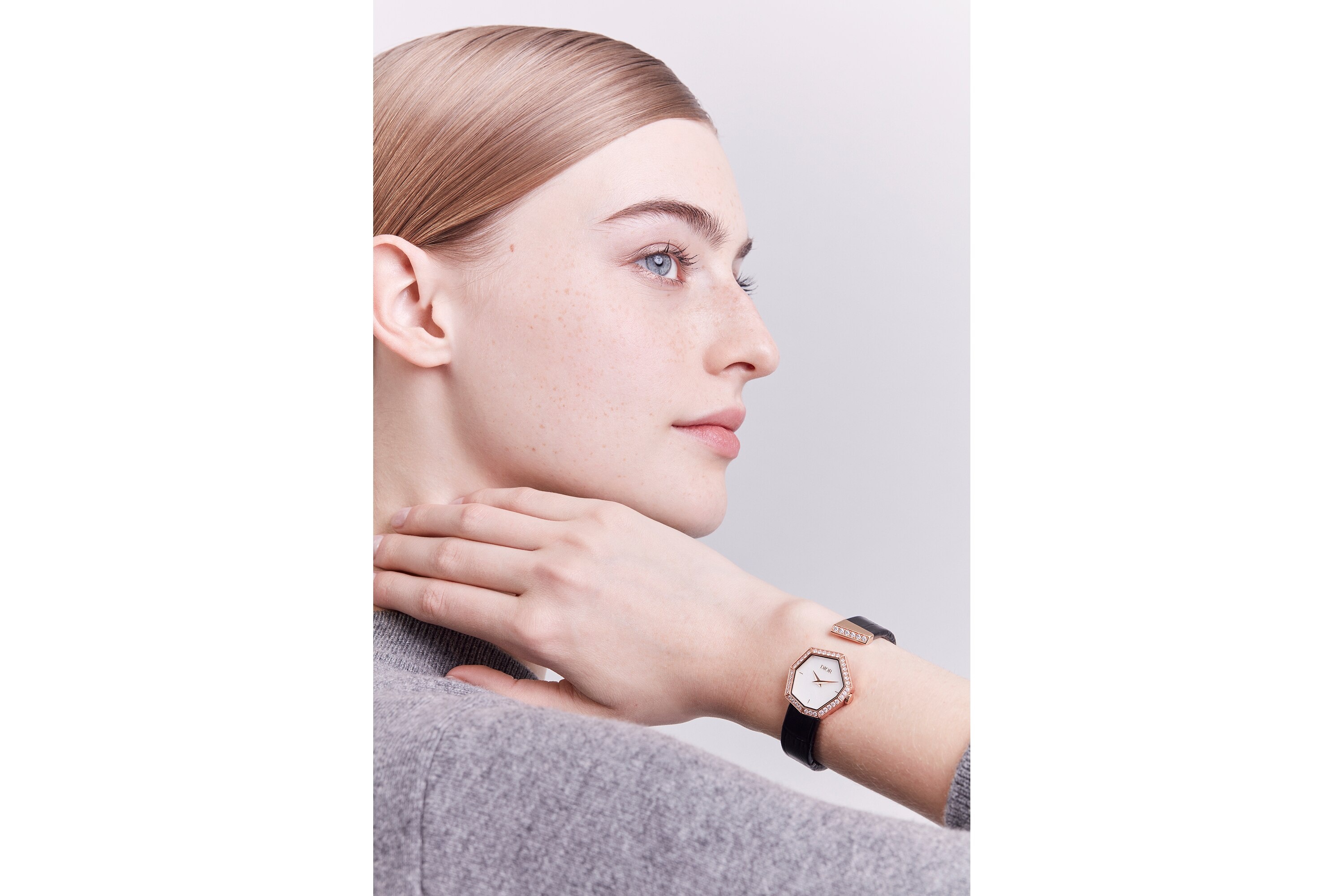 Pink Gold, Diamonds and White Mother-of-Pearl GEM DIOR - 9