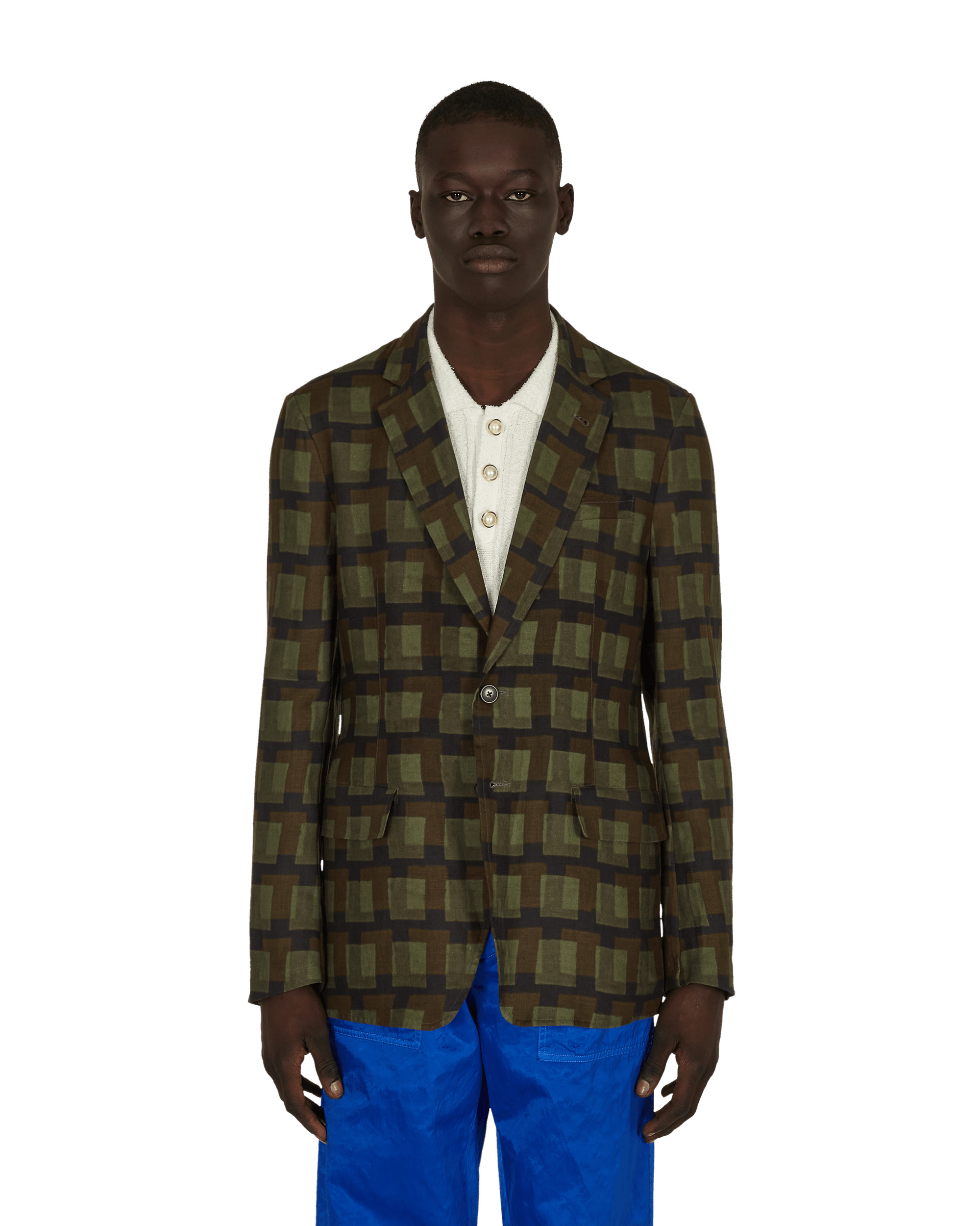 Len Lye Boxing Blazer Green - 2