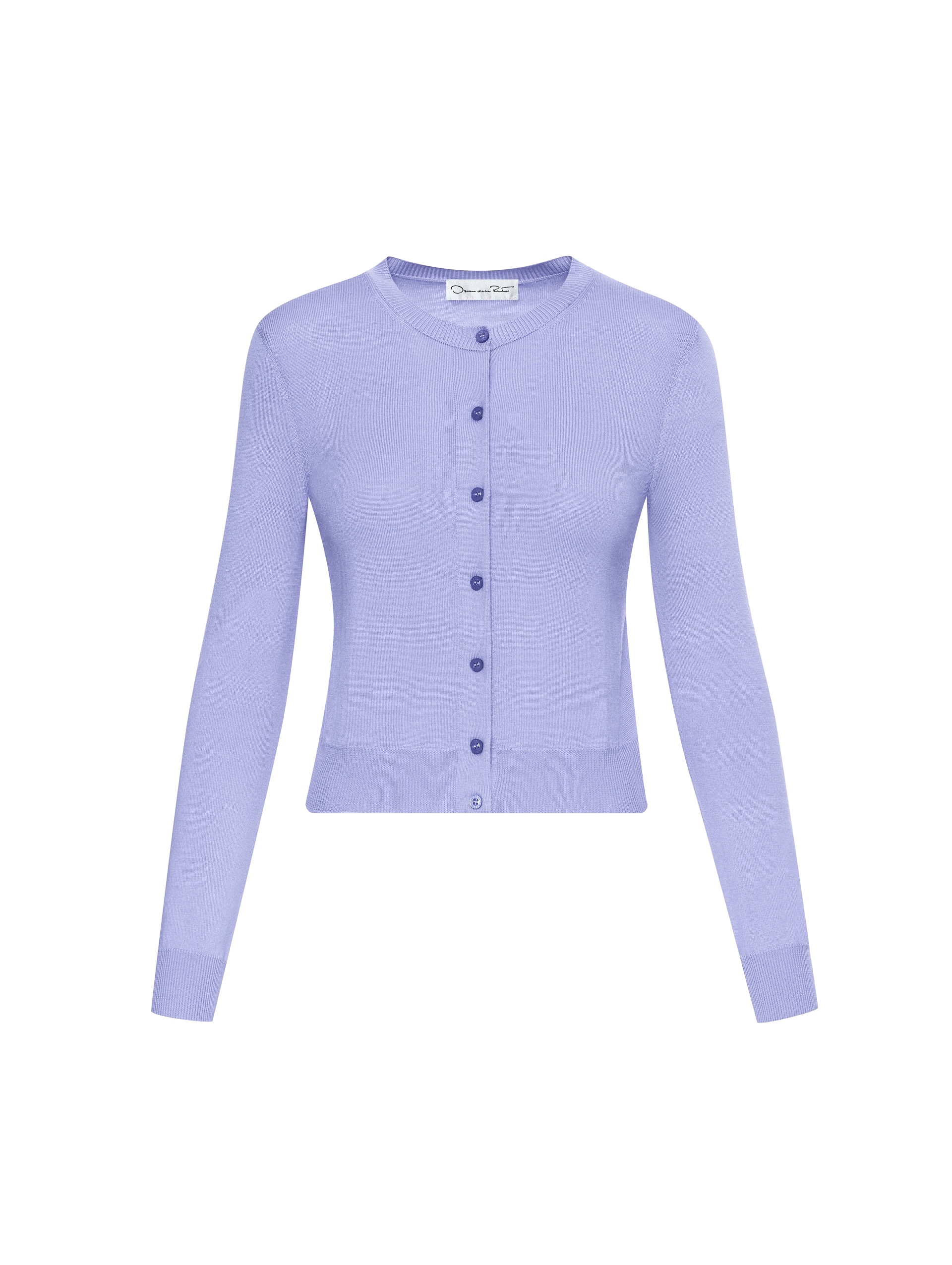 BUTTON FRONT WISTERIA CARDIGAN - 1