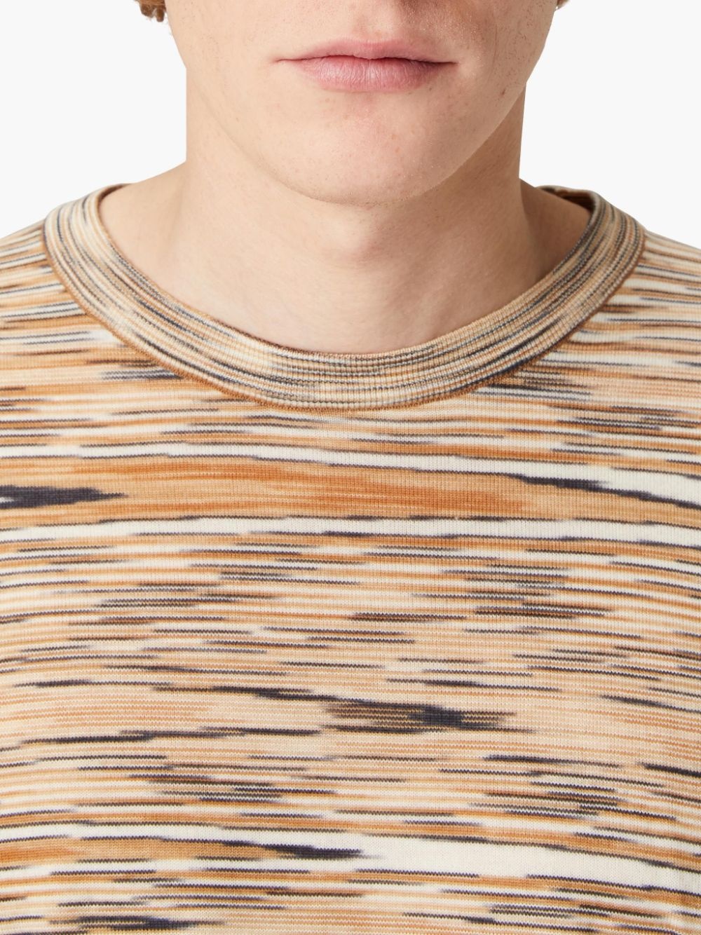 slub crew-neck jumper - 5