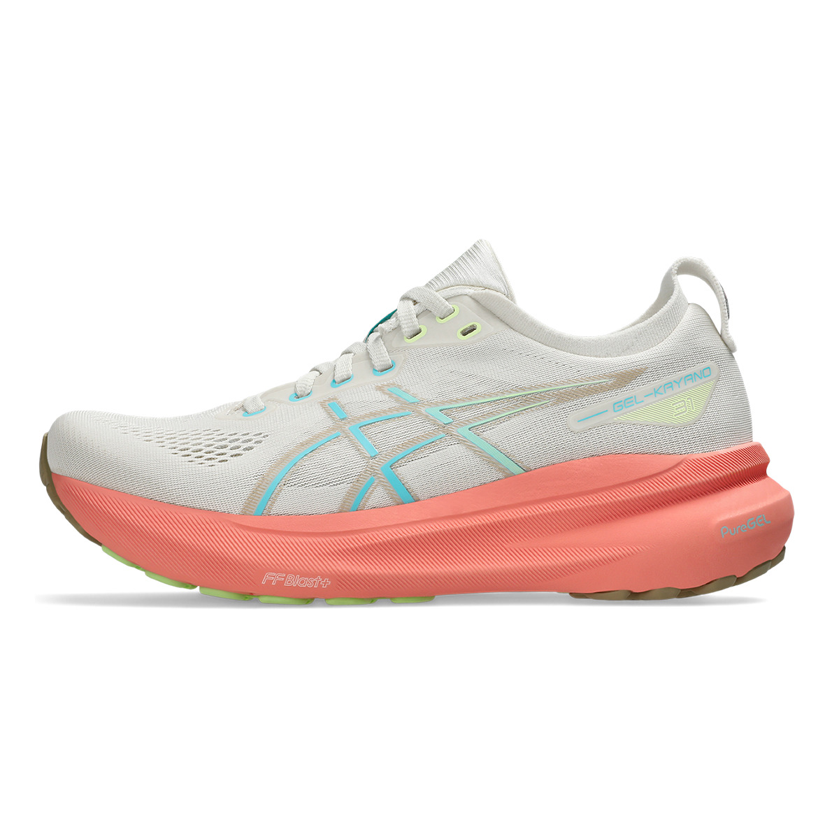 Asics Gel Kayano 31 - Birch - Energy Aqua - 2