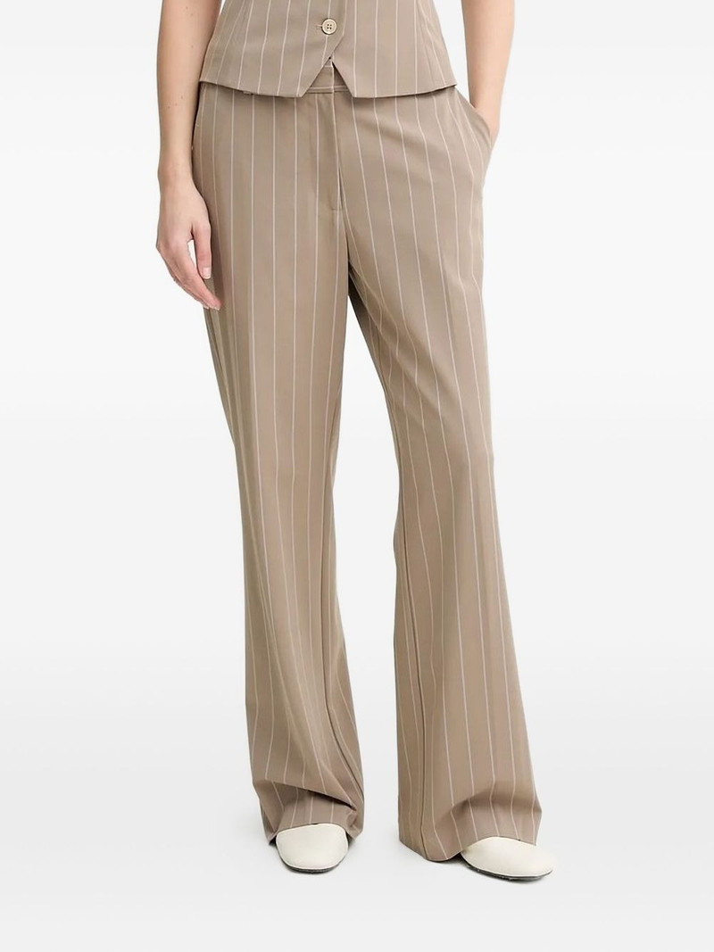 pinstripe tailored trousers 1