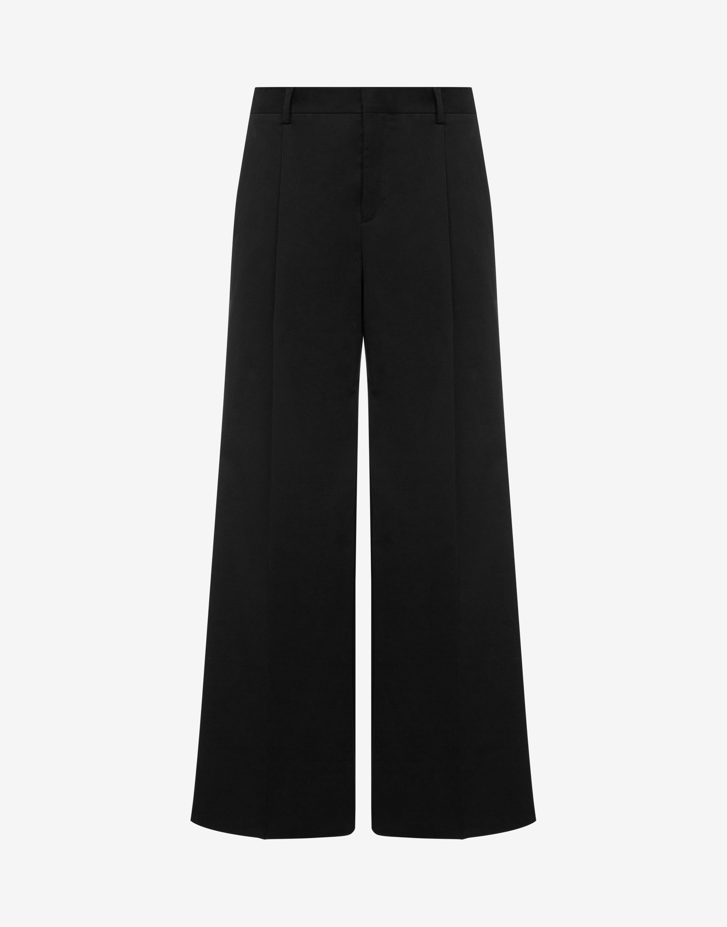 STRETCH GABARDINE TROUSERS - 1