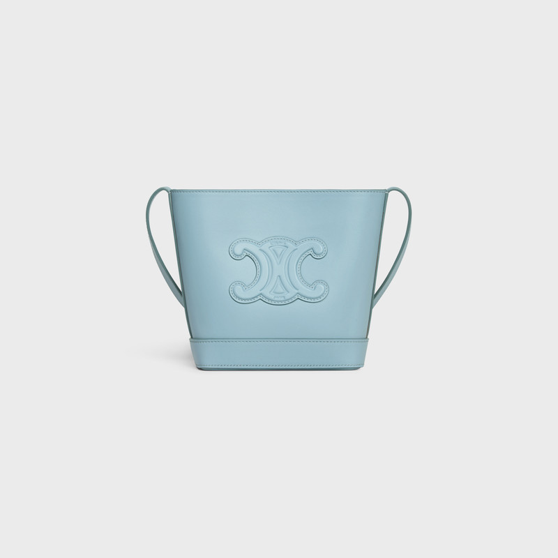 MINI BUCKET CUIR TRIOMPHE in SMOOTH CALFSKIN 1