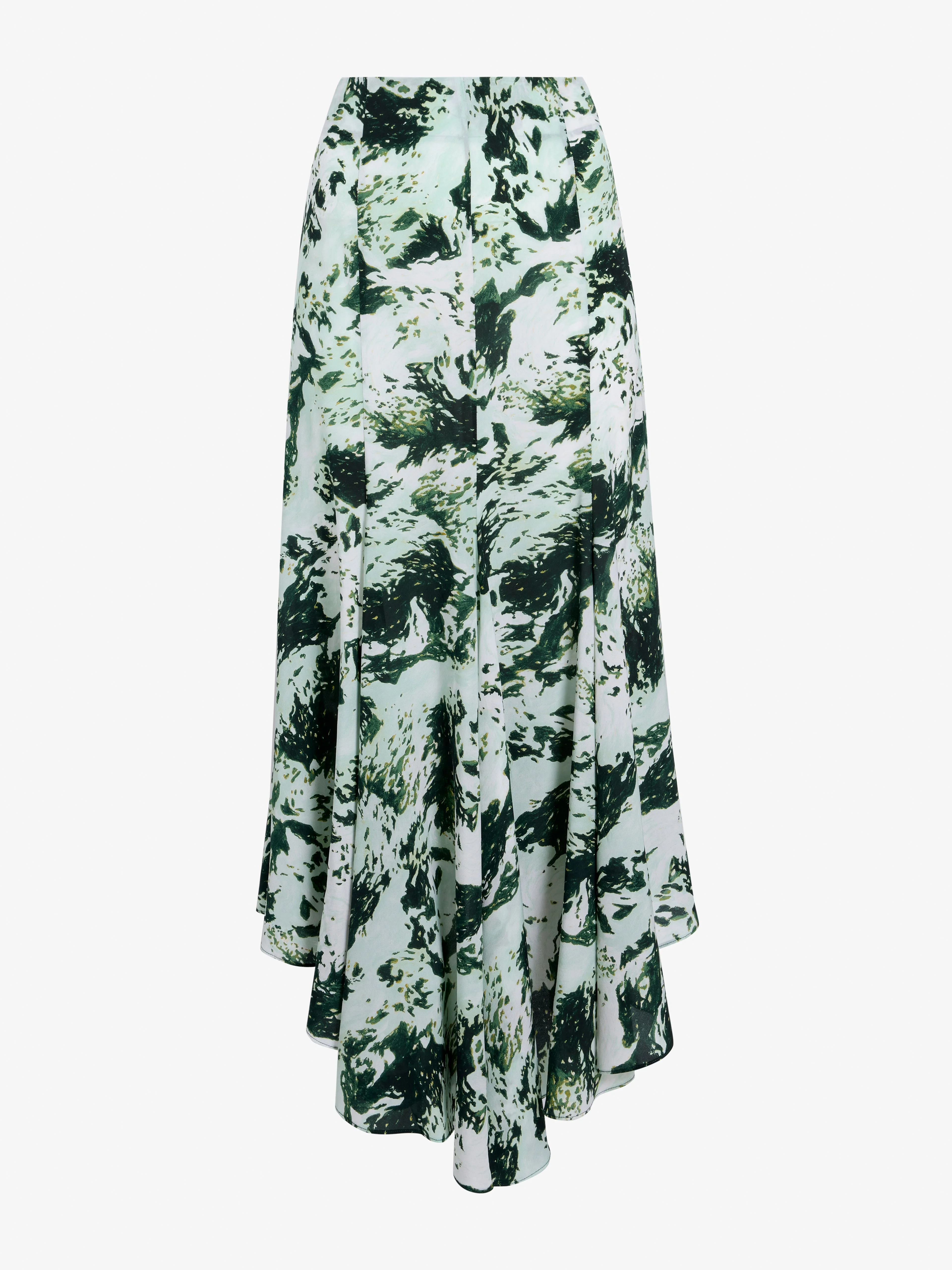 Joelle Skirt in Printed Silk Viscose - 1