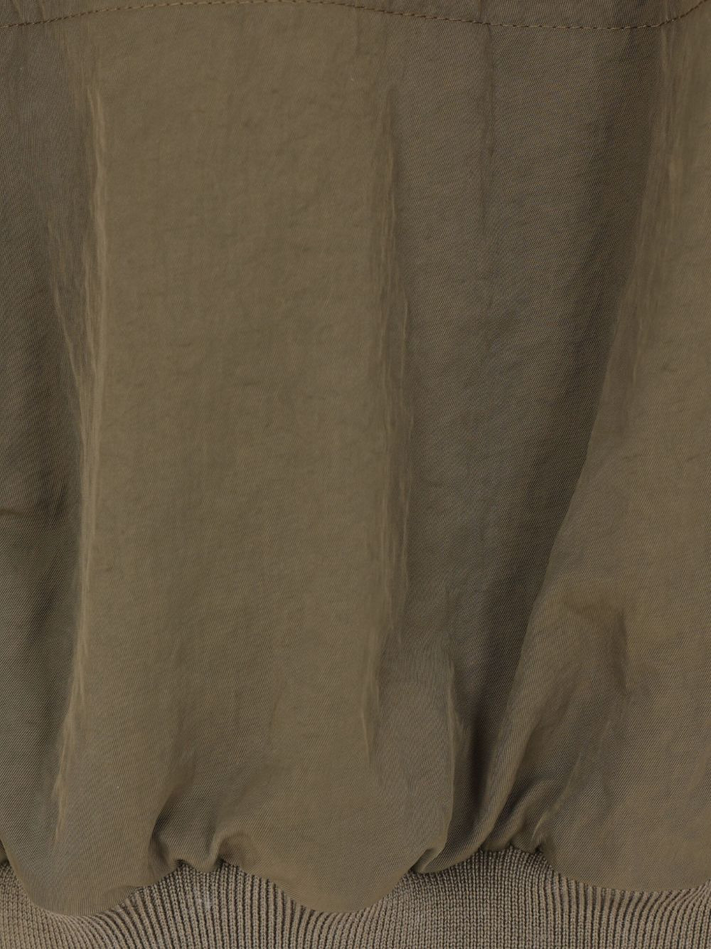 cut-out fleece-lined bomber jacket - 3