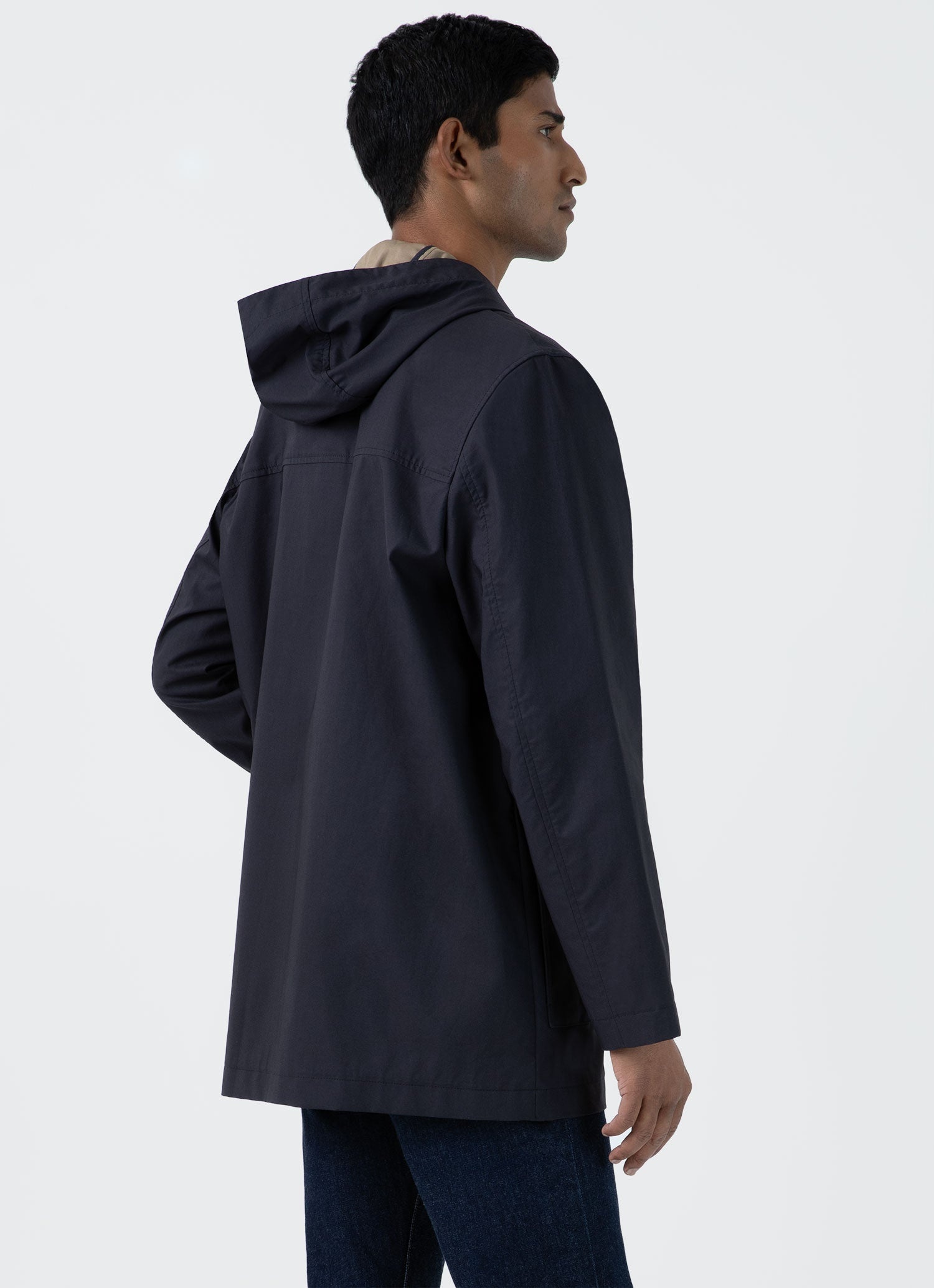 Cotton Bonded Hooded Mac - 5