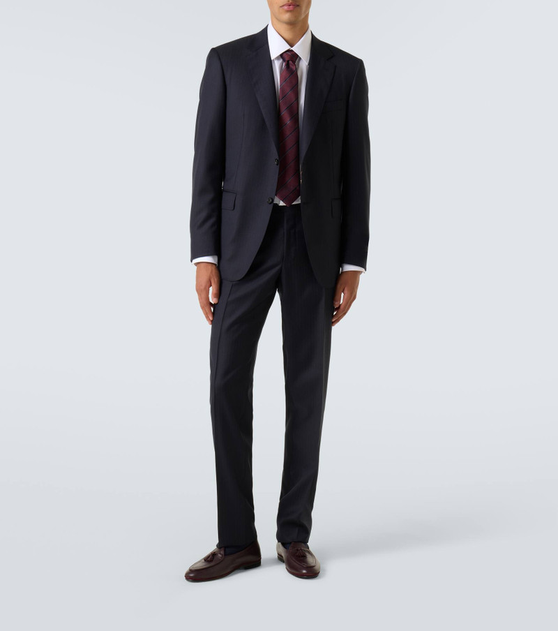 Canali Pinstripe wool suit outlook