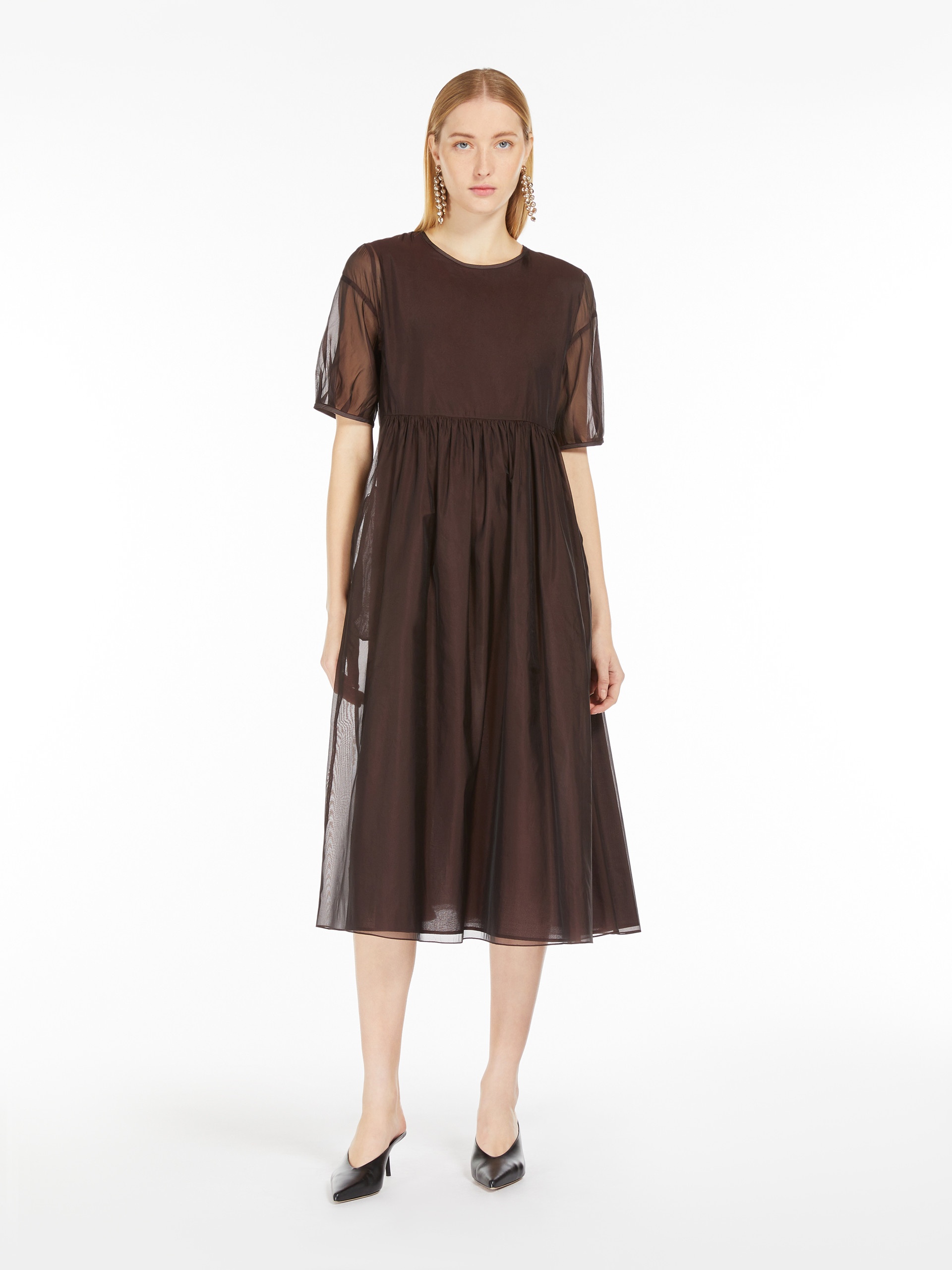 FATOSO Cotton and silk organza dress - 2