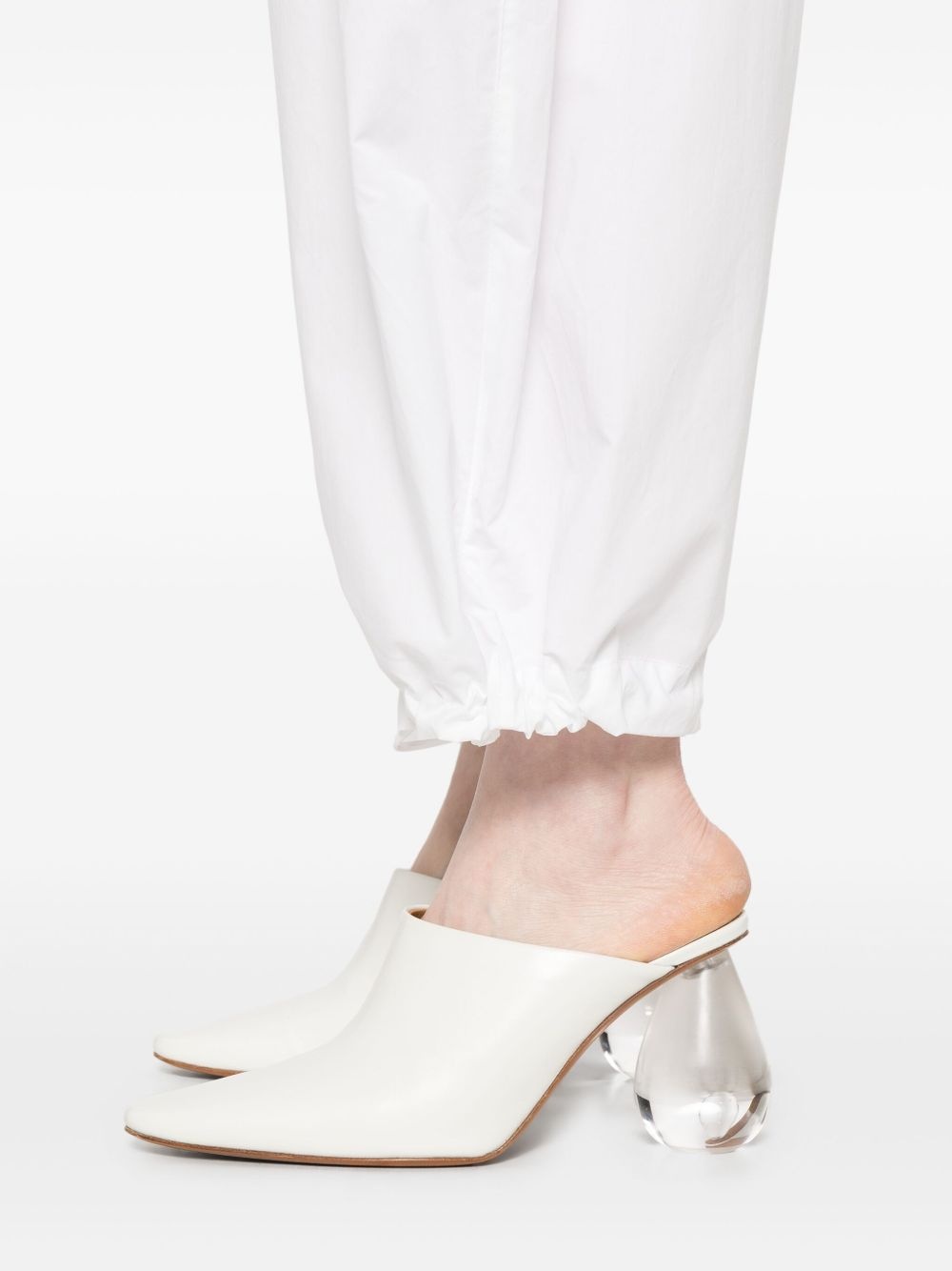 cotton tapered trousers - 5