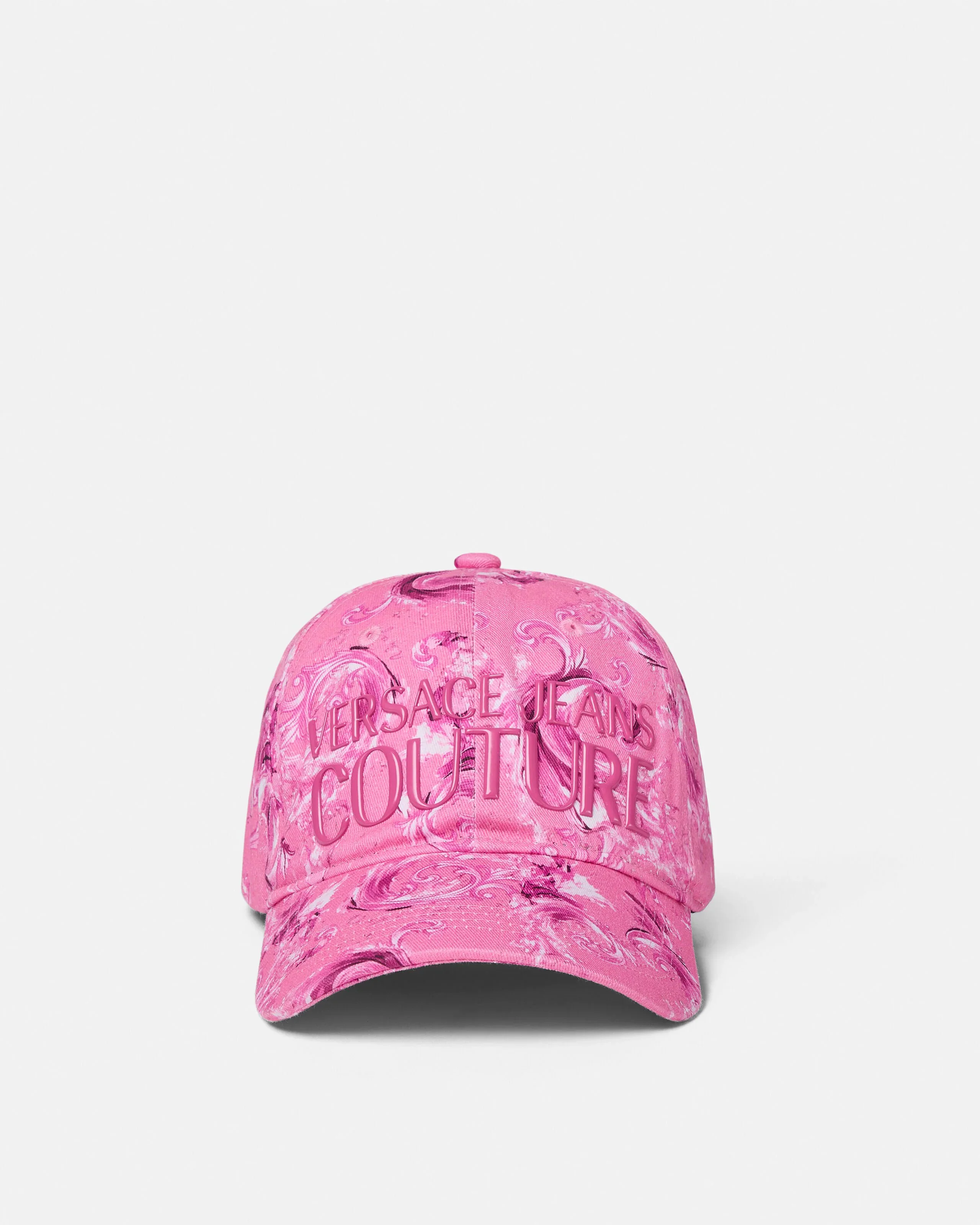 Printed Canvas Baseball Cap - 1