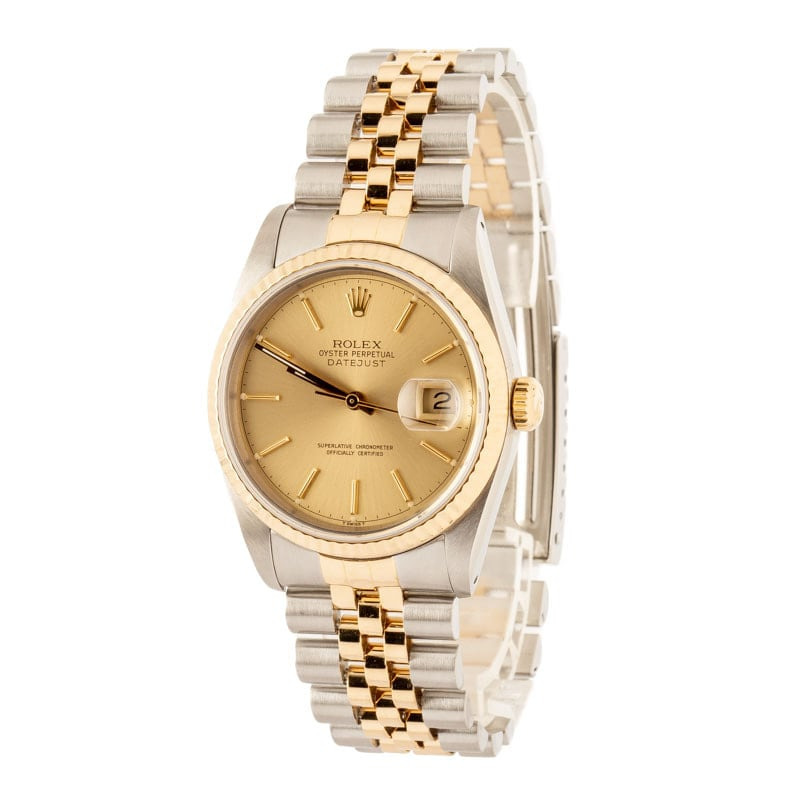 Rolex Datejust 36 16233 Steel & Yellow Gold - 2