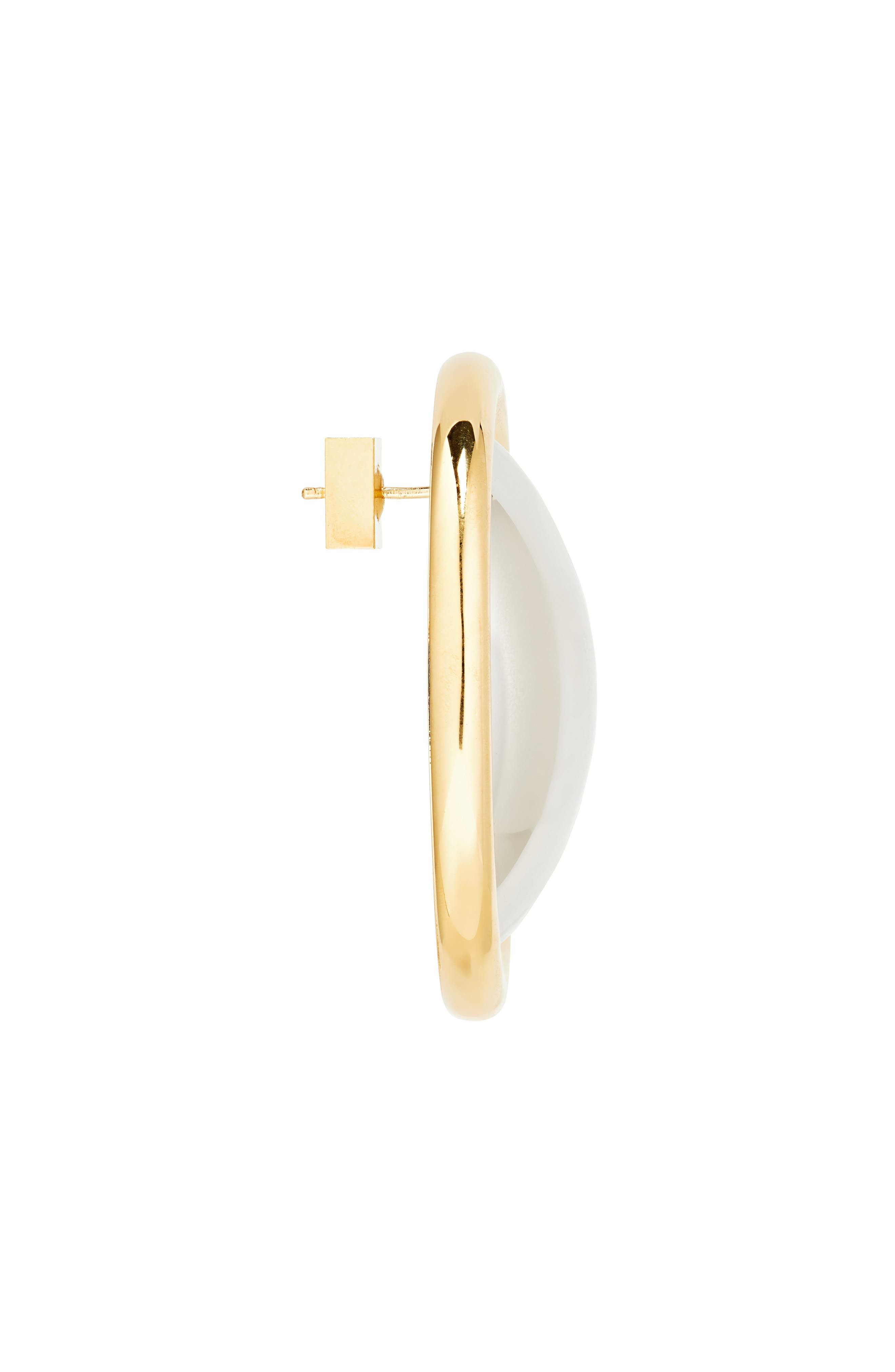 Jacquemus Round Drop Earrings in Silver /Gold 979 at Nordstrom - 3