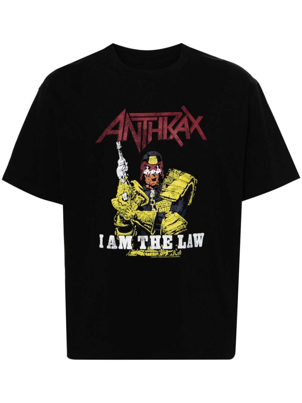 x Anthrax logo-print T-shirt - 1