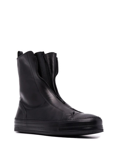 Ann Demeulemeester zip-up ankle boots outlook