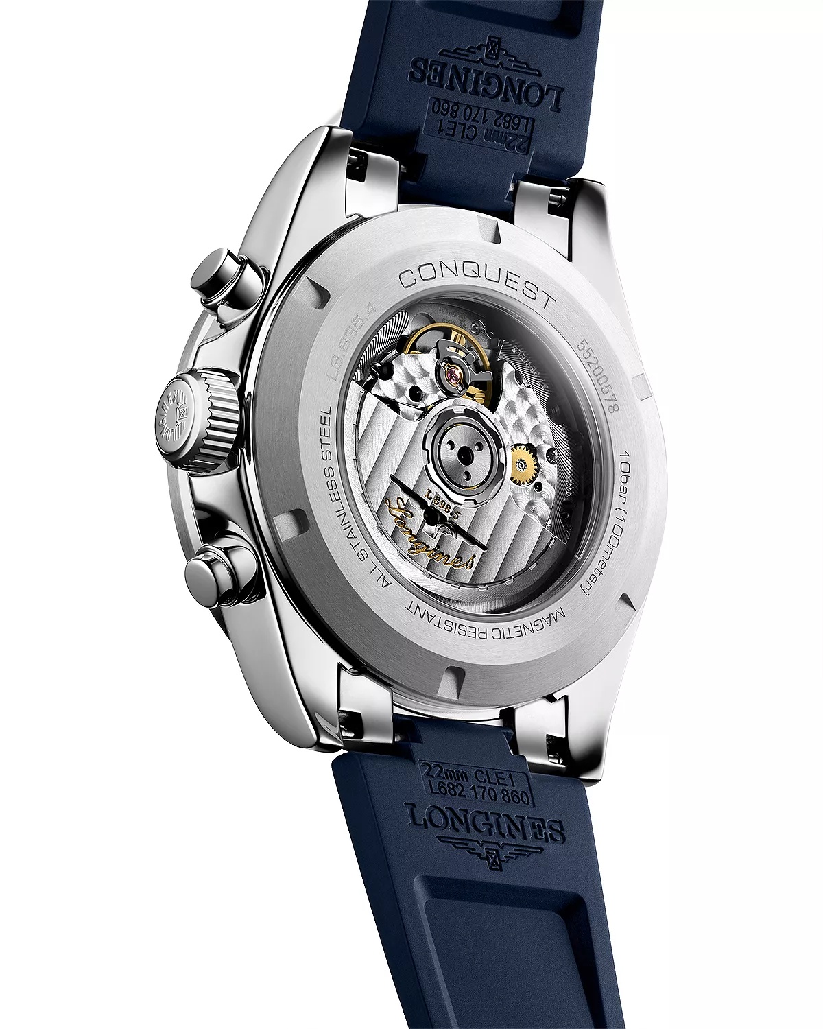 Conquest Blue Chronograph, 42mm - 3